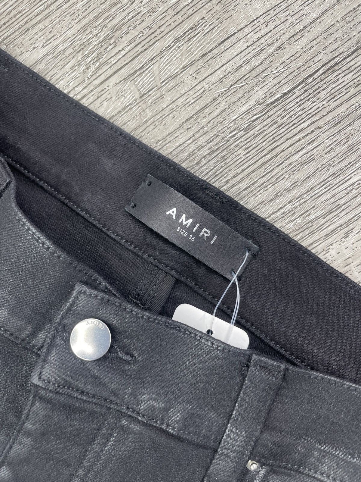 Amiri Amiri Mx1 black wax Size US 36 / EU 52 - 3 Thumbnail