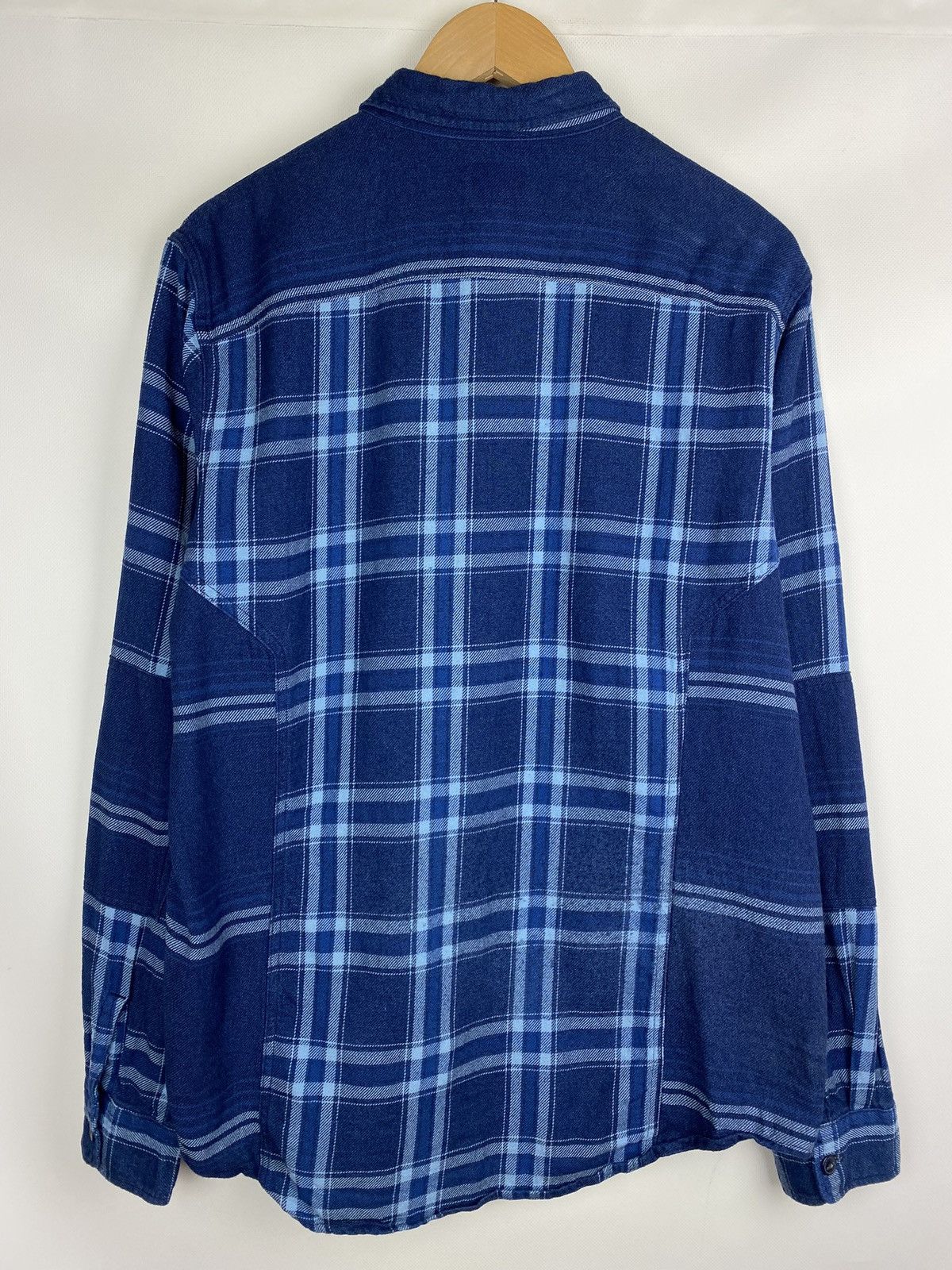Edwin Edwin Indigo men’s long sleeve checked merge shirt size M Size US M / EU 48-50 / 2 - 15 Thumbnail