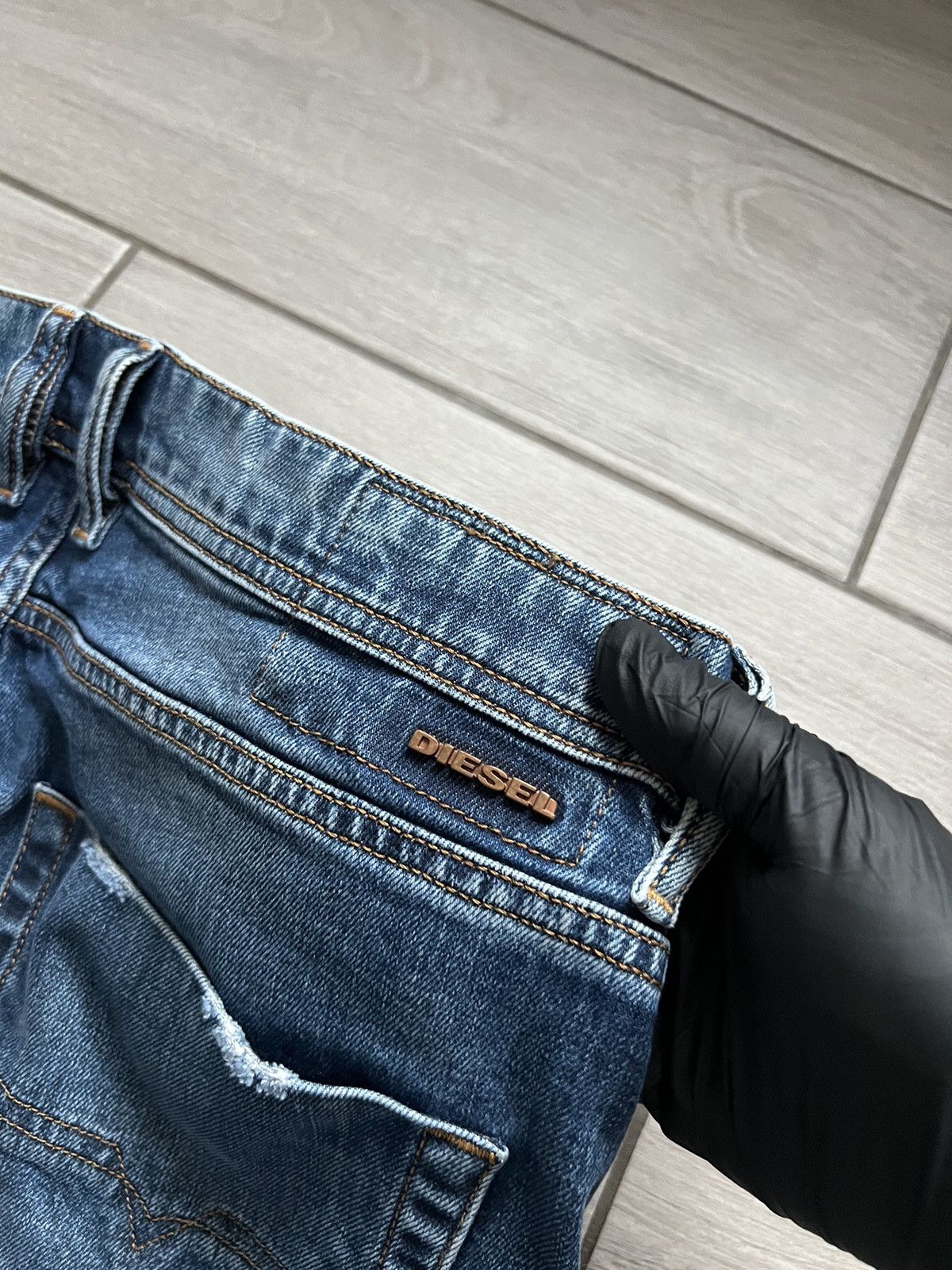 Diesel × Jean × Vintage Diesel Pants Denim Vintage Jeans Very Rare Y2k Style Size US 34 / EU 50 - 10 Thumbnail