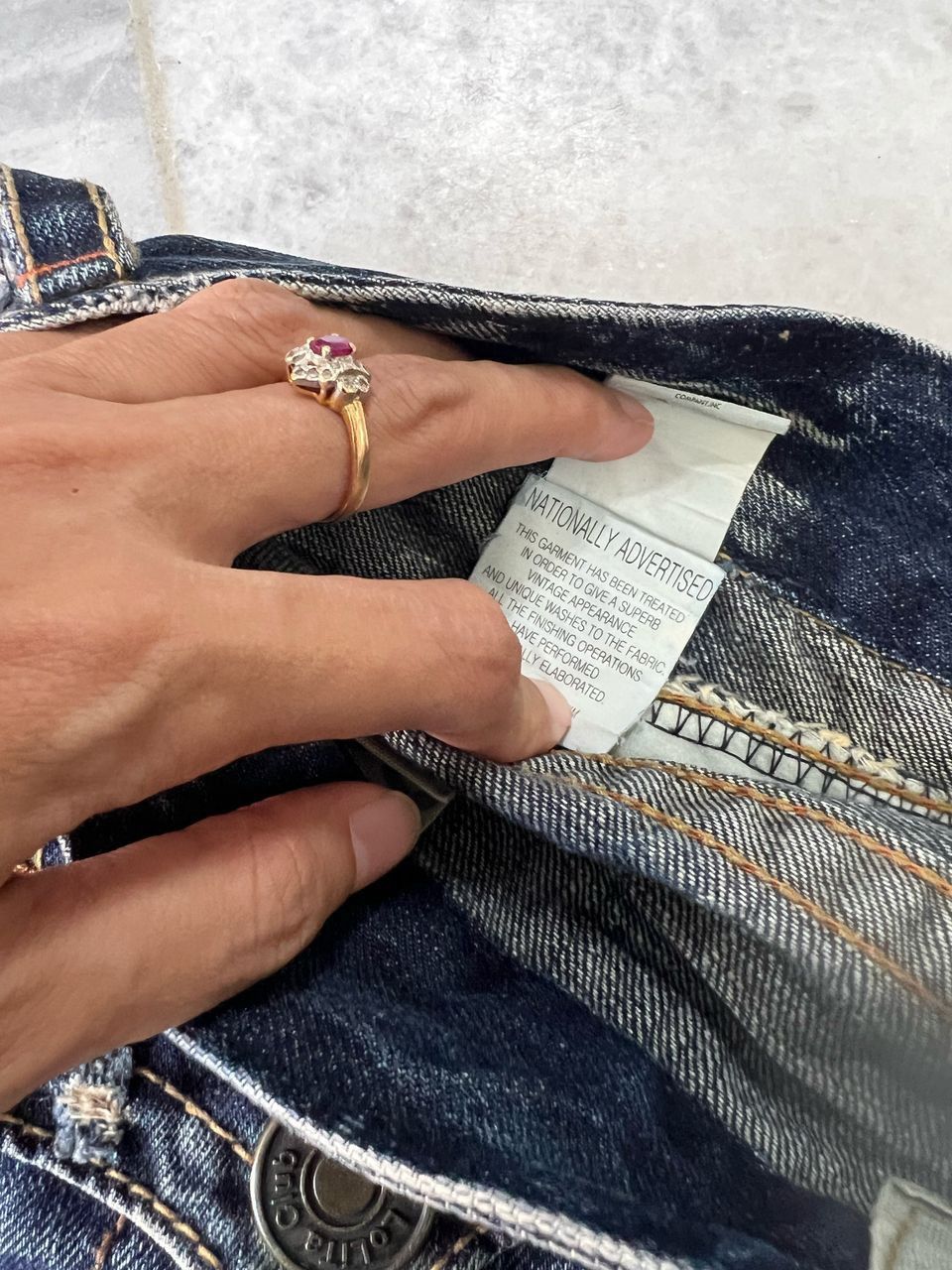 Japanese Brand Yoshitomo Nara Lolita Distressed Jeans Size US 31 - 13 Thumbnail