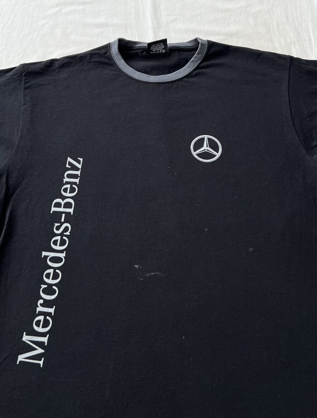 Mercedes-Benz Vintage 2000s Mercedes Benz Black T-shirt Size US M / EU 48-50 / 2 - 3 Thumbnail