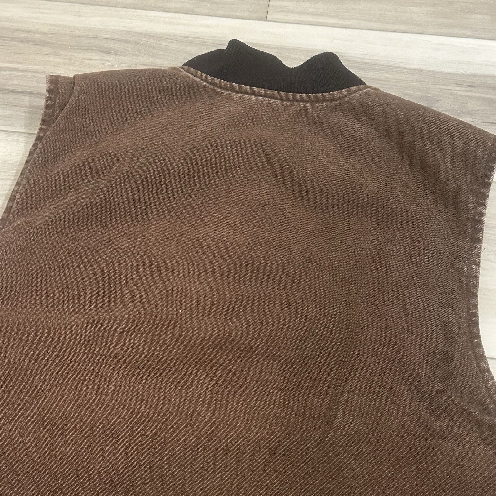 Carhartt VTG 90s Carhartt Duck Vest Mens XL Union USA Brown Quilted Size US XL / EU 56 / 4 - 7 Thumbnail