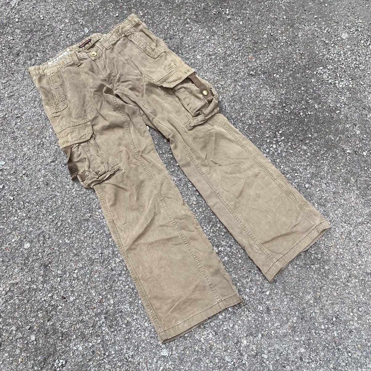 Hysteric Glamour Flare Pants Surplus Japan Cargo Low Rise Trousers Size US 33 - 2 Thumbnail