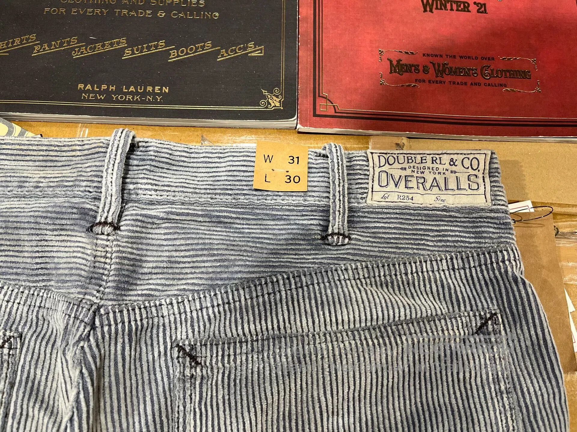 RRL Ralph Lauren rrl patchwork corduroy casual pants. Size US 31 - 6 Thumbnail