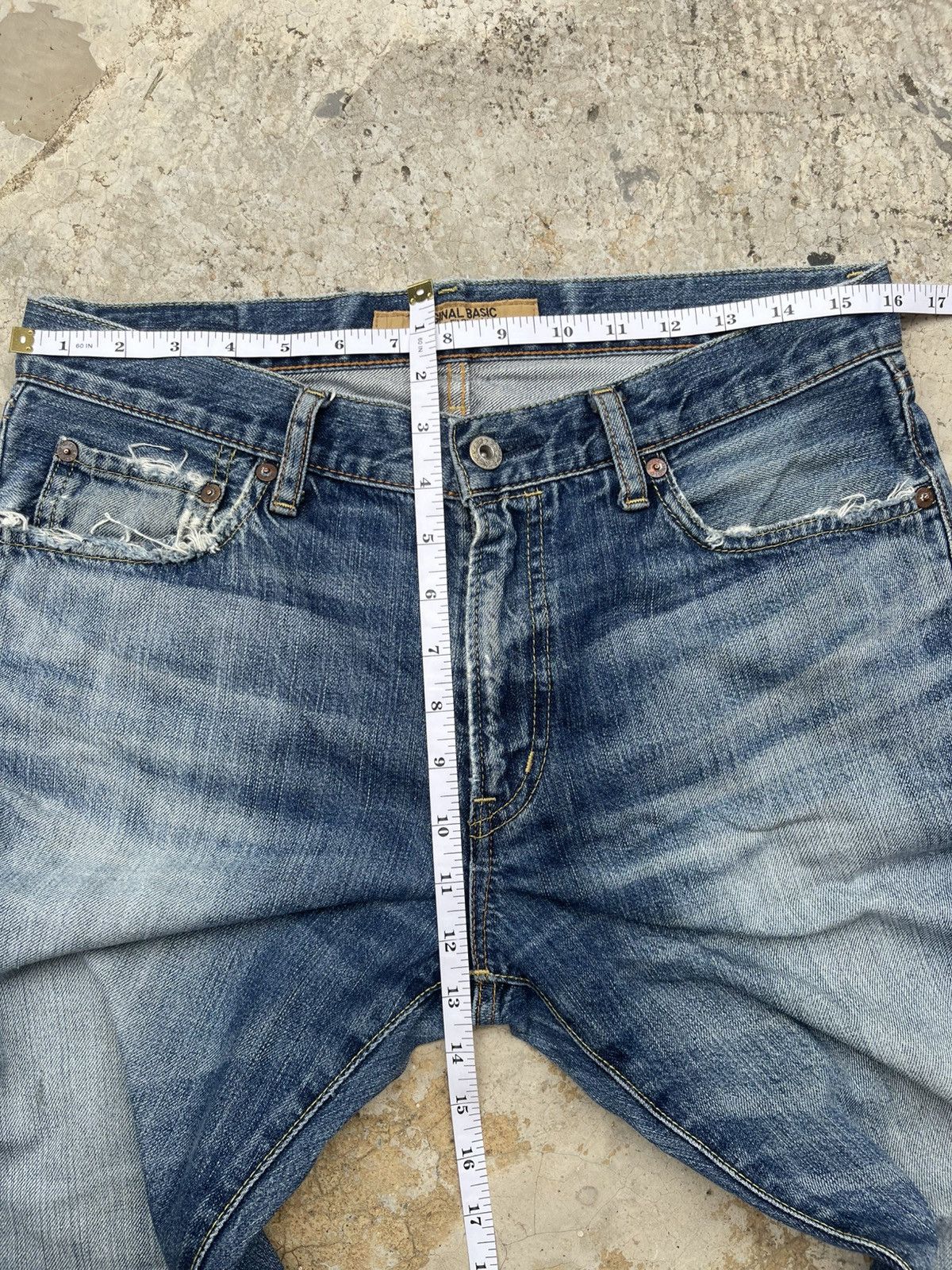 Uniqlo Vintage Uniqlo S-002 Regular Fit Straight Jeans Size US 32 / EU 48 - 15 Thumbnail