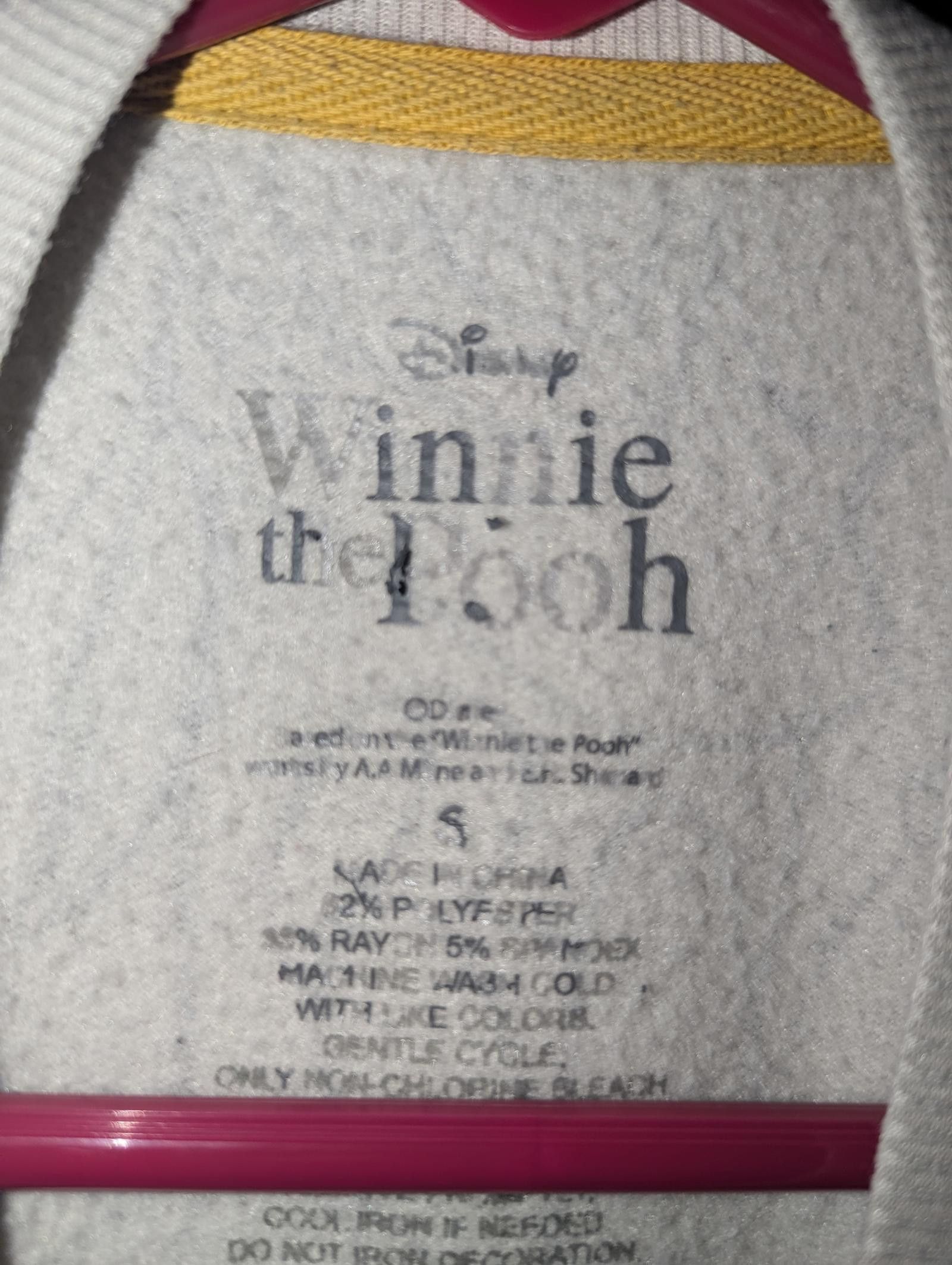 Disney Vintage Disney Winnie the Pooh Graphic Sweatshirt Size Small Size S / US 4 / IT 40 - 4 Thumbnail