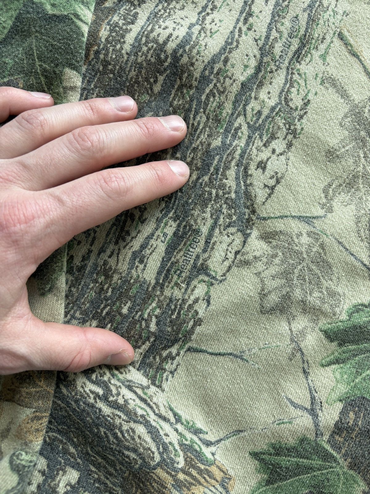 Vintage Vintage 90s Jerzees Realtree Camo Sweatshirt Boxy Fit Size US L / EU 52-54 / 3 - 6 Thumbnail