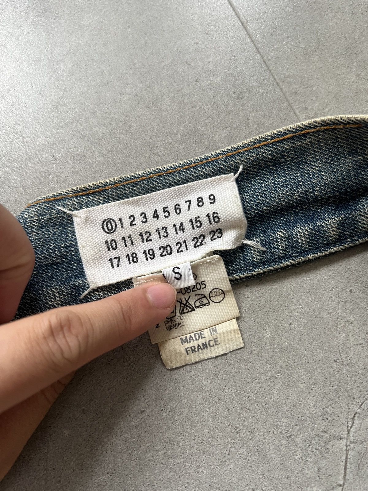 Maison Margiela AW99 Maison Martin Margiela Backstitch Artisanal Denim Belt Size ONE SIZE - 7 Thumbnail