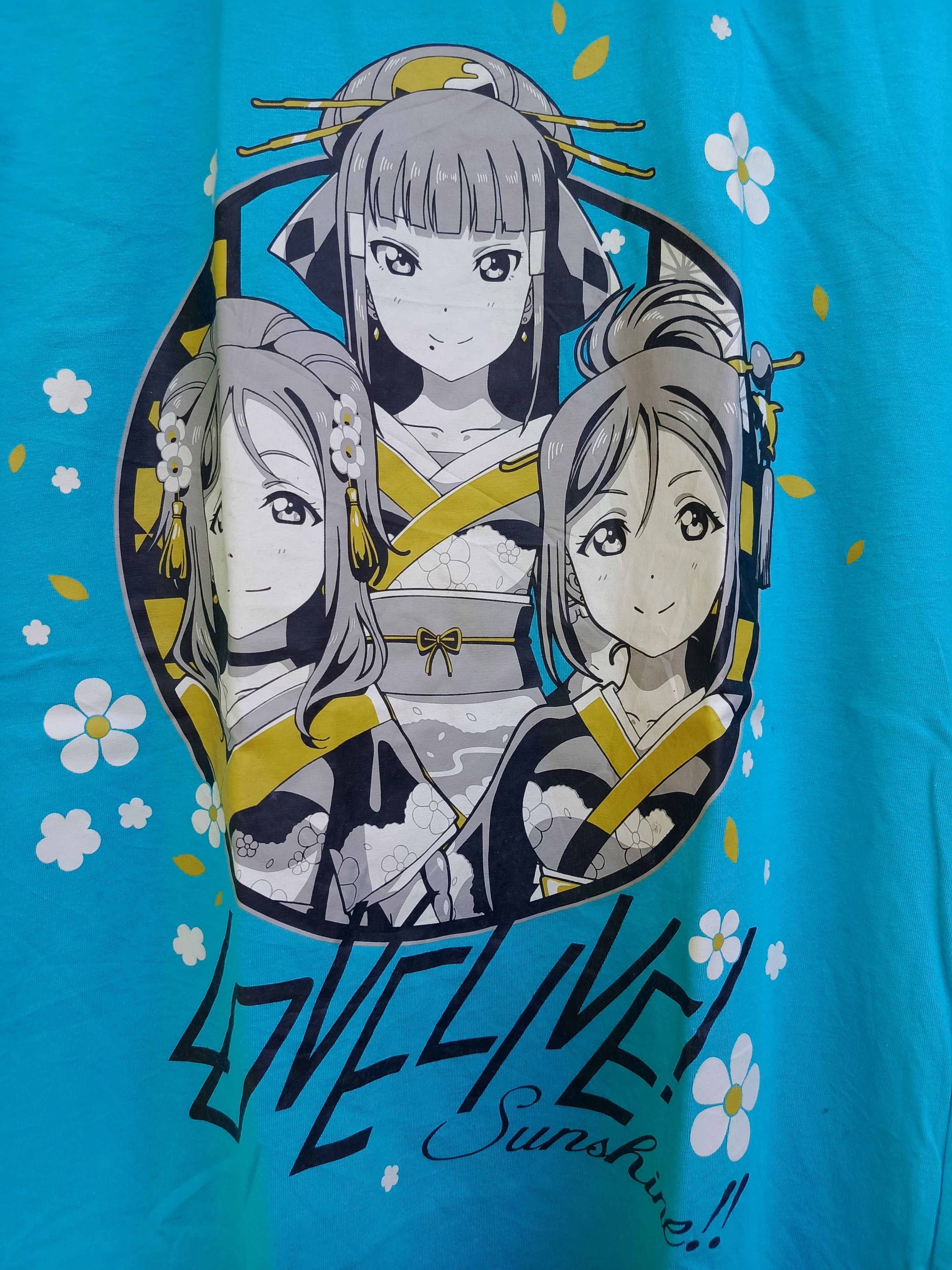 Anime Love Live Sunshine!! Anime Graphic Tee Banpresto — NVMBER17 Size US M / EU 48-50 / 2 - 2 Thumbnail