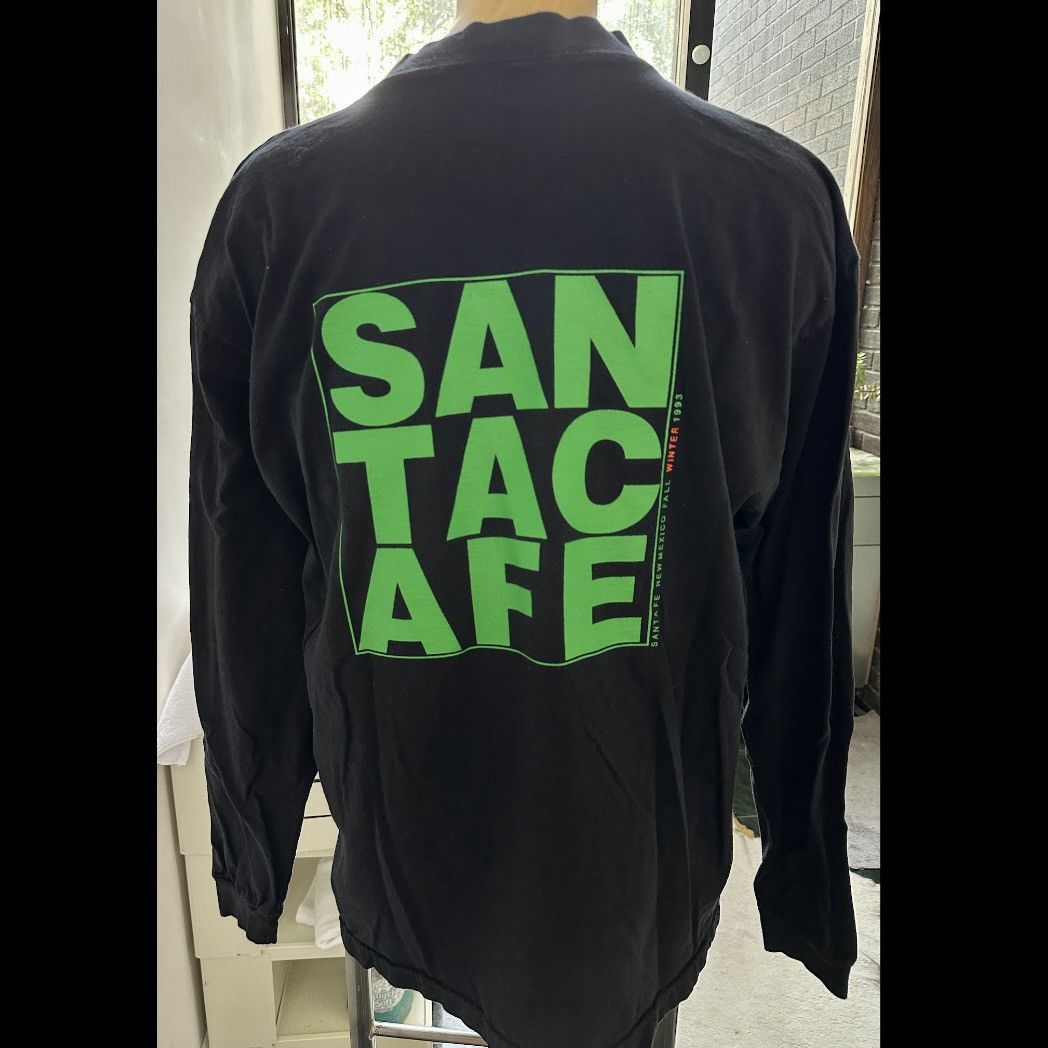 Other VINTAGE 1993 SANTACAFE RESTAURANT LOGO LONG SLEEVE TSHIRT Size US M / EU 48-50 / 2 - 4 Thumbnail