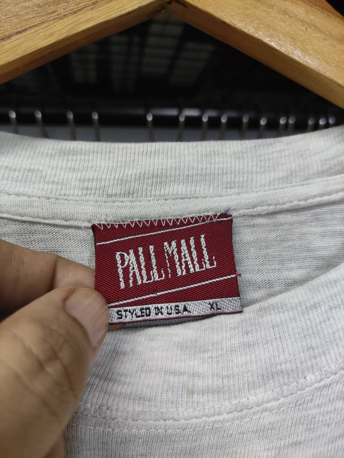 Vintage Vtg 90's Pall Mall (cigarette) Brand Promo USA T-Shirt Size US XL / EU 56 / 4 - 5 Thumbnail