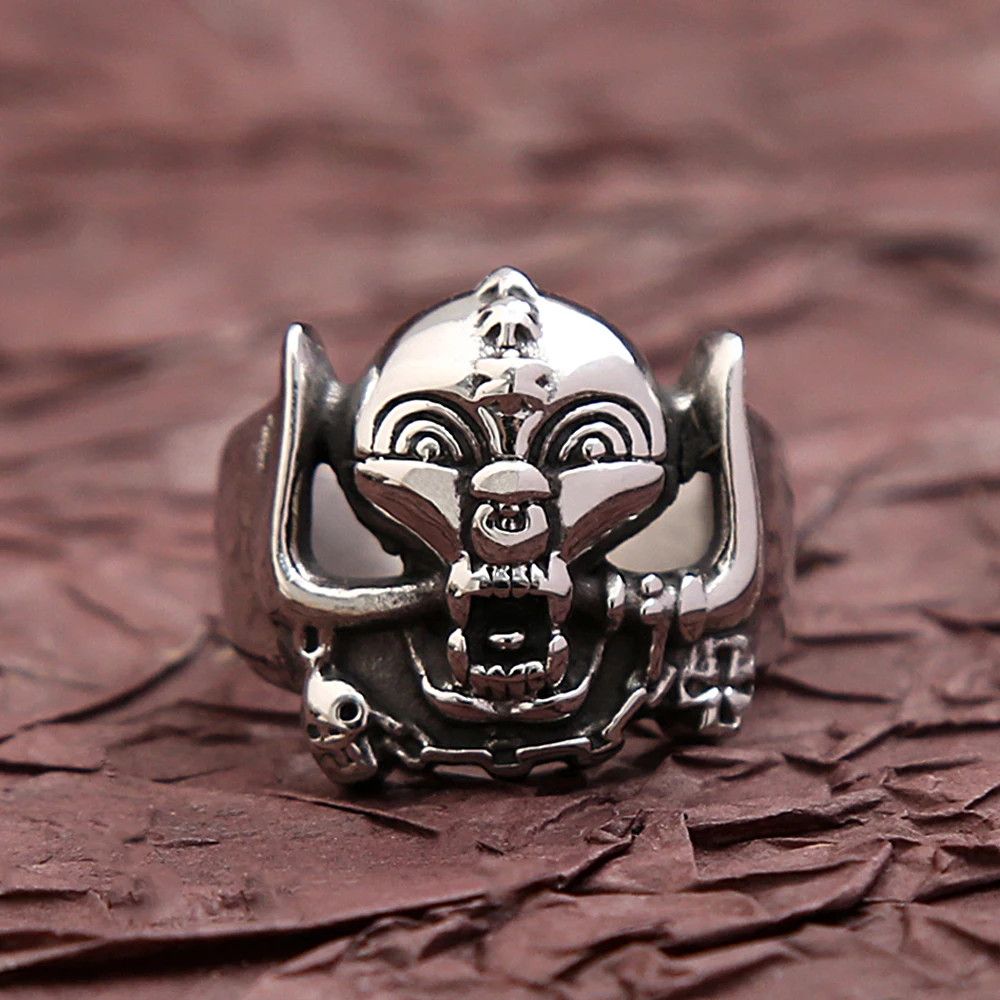Japanese Brand × Jewelry × Vintage unique Skull Ring Size ONE SIZE - 2 Thumbnail