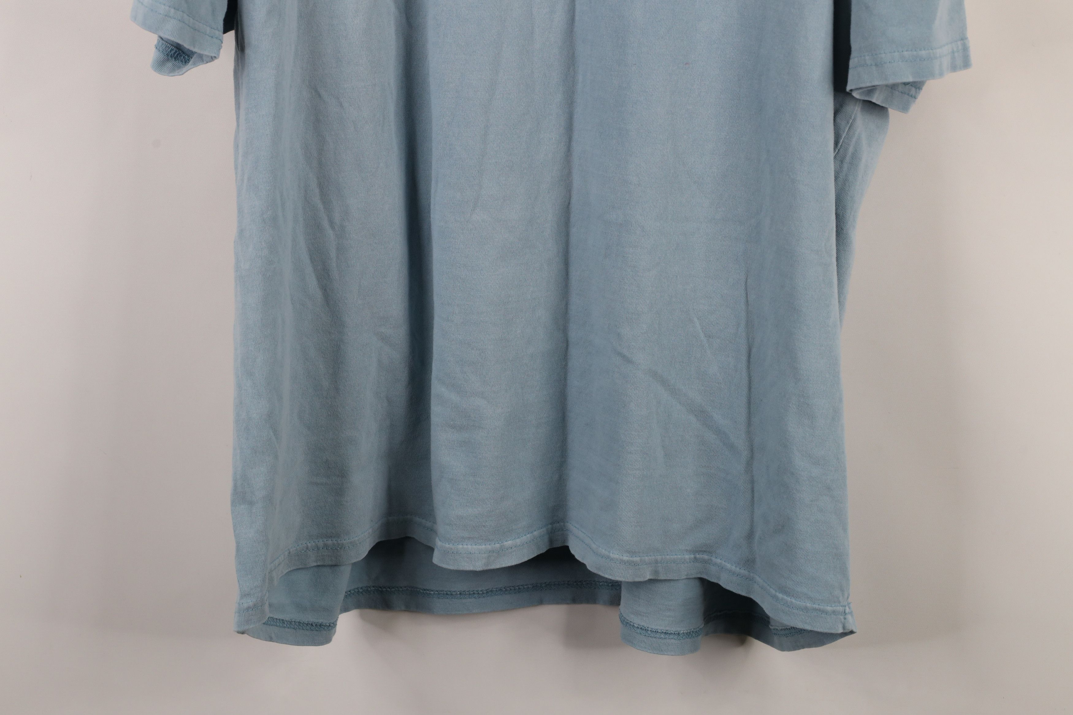 Vintage Vintage 90s Spell Out Cheers Boston Bar T-Shirt Blue Cotton Size US XL / EU 56 / 4 - 11 Thumbnail
