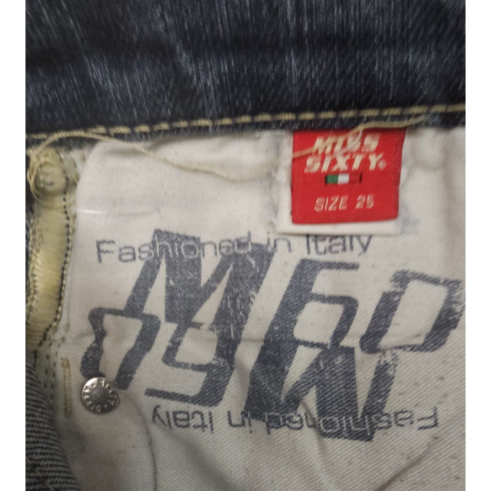 Miss Sixty MISS SIXTY Jeans 'J Lot' Denim Low Rise Ankle Zip Slim 25 Size 25" / US 0 / IT 36 - 10 Thumbnail