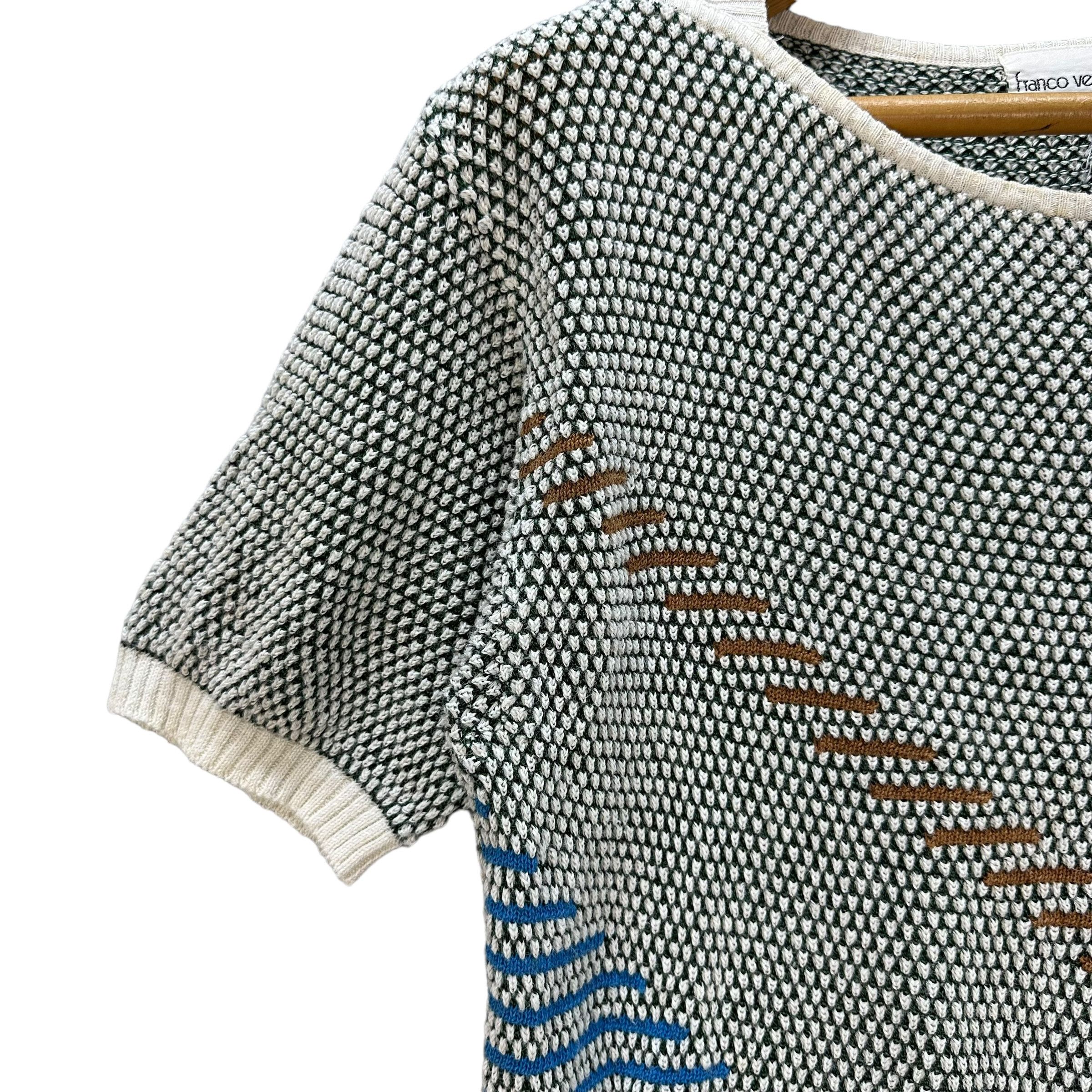 Japanese Brand FRANCO VENANZI KNITWEAR SWEATER JUMPER #9072-54 Size M / US 6-8 / IT 42-44 - 4 Thumbnail