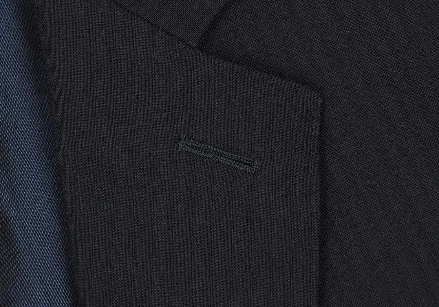 agnes b. Wool Stripe 2-Button Jacket in Navy, Size 50 Size US M / EU 48-50 / 2 - 4 Thumbnail