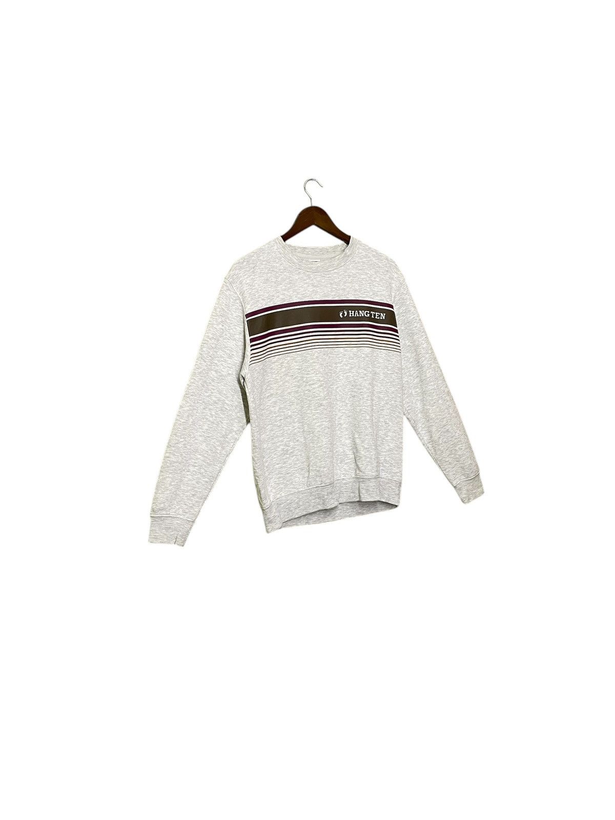 Other VINTAGE 90s HANG TEN crewneck big logo printed sweatshirt Size US M / EU 48-50 / 2 - 3 Thumbnail