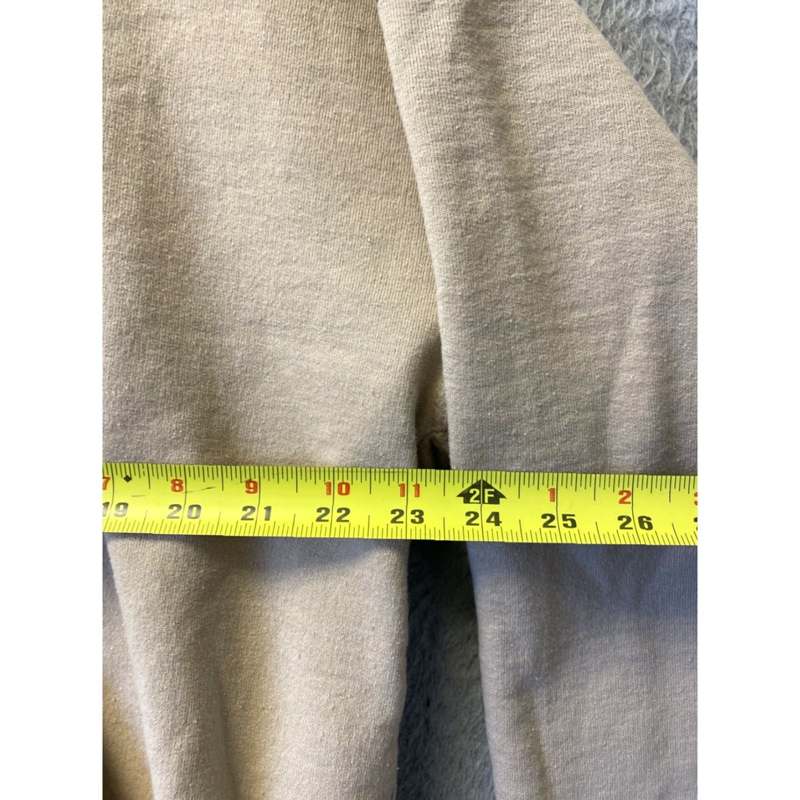 Champion VINTAGE Champion Hoodie Shirt Unisex Adults 2XL Tan Logo Solid All Seasons 90s Working Sportswear Plush Knit Crew Neck Full Zip Size US XXL / EU 58 / 5 - 5 Thumbnail