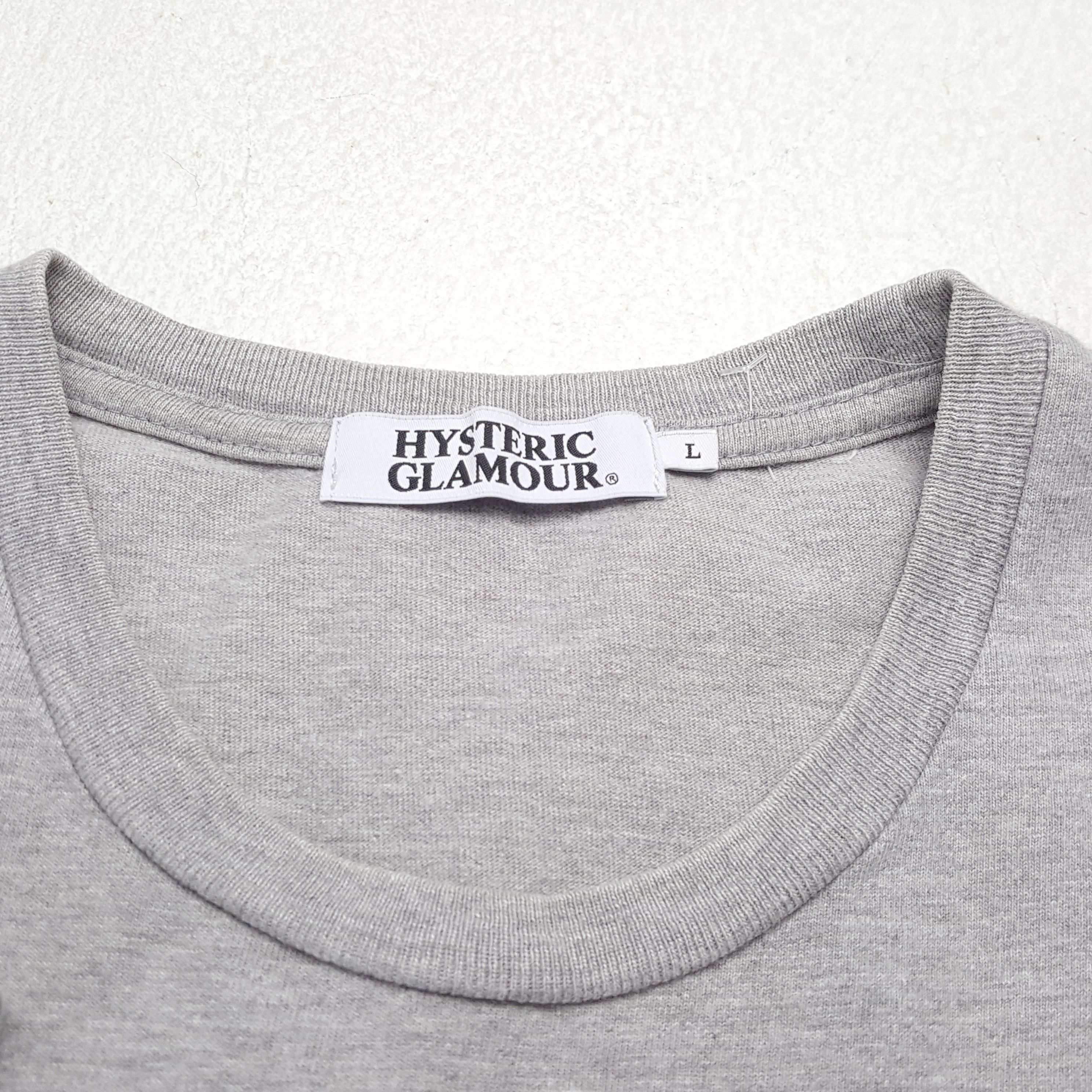 Hysteric Glamour × Japanese Brand × Vintage HYSTERIC GLAMOUR Japanese Brand Center Design Tshirt Size US M / EU 48-50 / 2 - 8 Thumbnail
