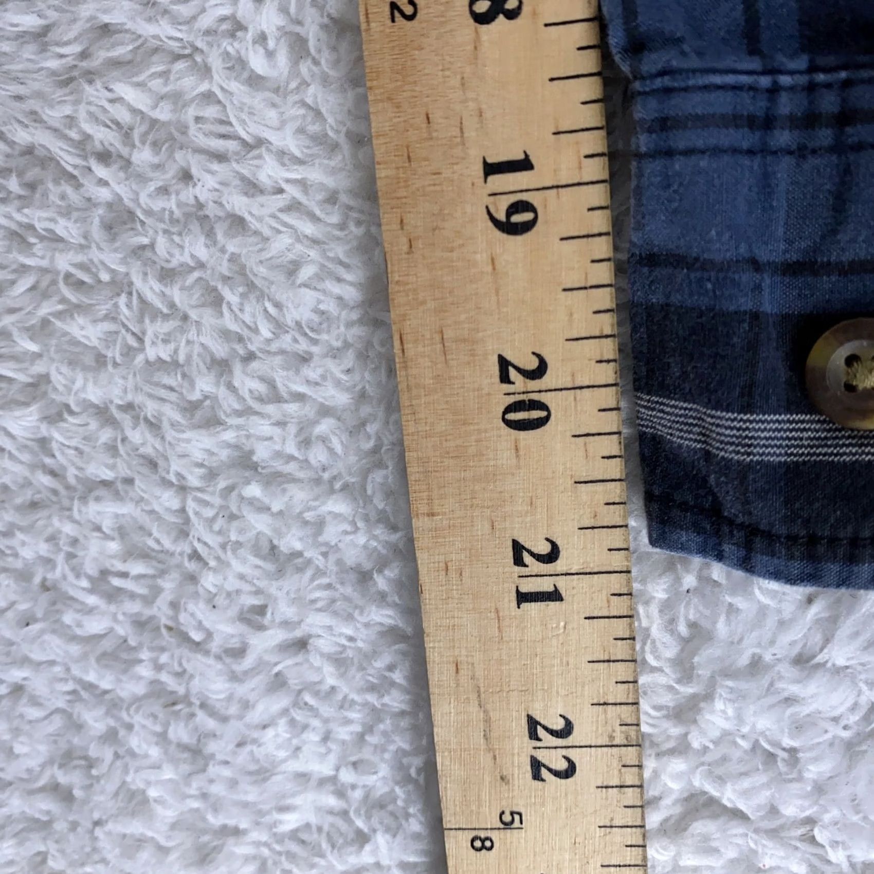 Carhartt Carhartt Shirt Mens XL Blue Plaid Long Sleeve Button-Up Relaxed Fit Workwear Size US XL / EU 56 / 4 - 7 Thumbnail
