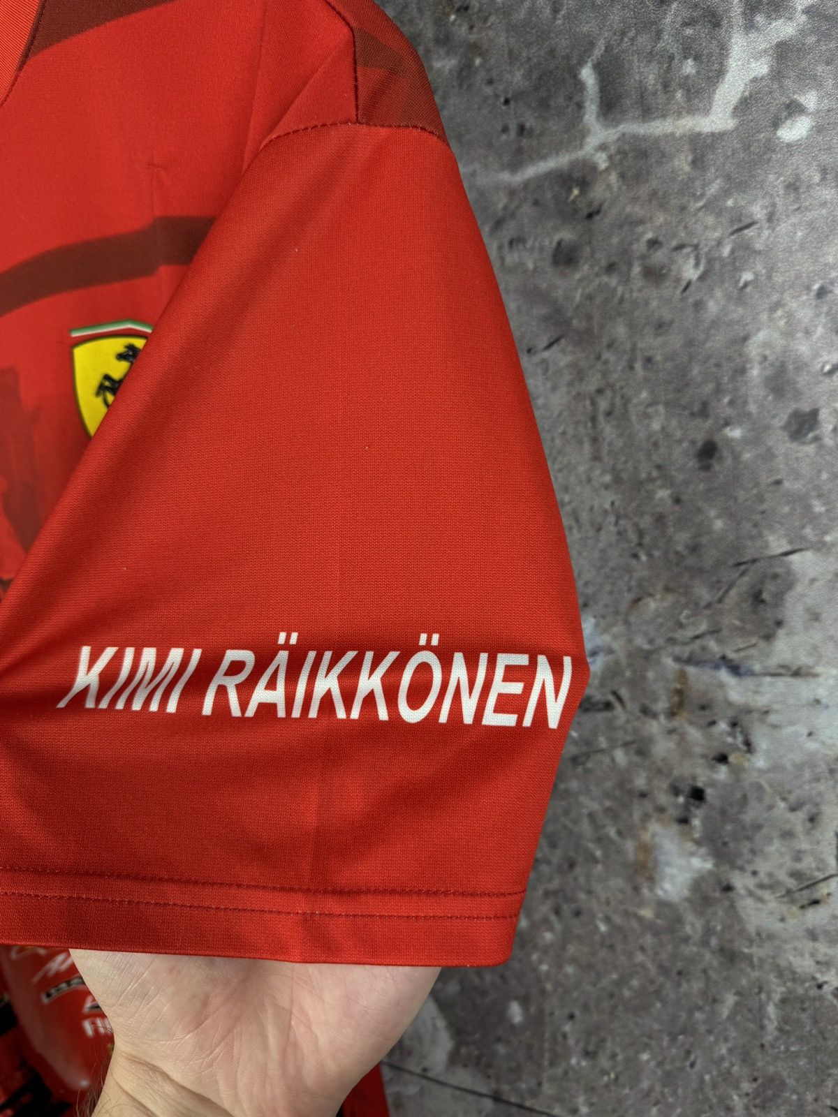 Ferrari Ferrari Kimi Räikkönen Graphic Racing T-Shirt Red Formula 1 Size US XL / EU 56 / 4 - 13 Thumbnail