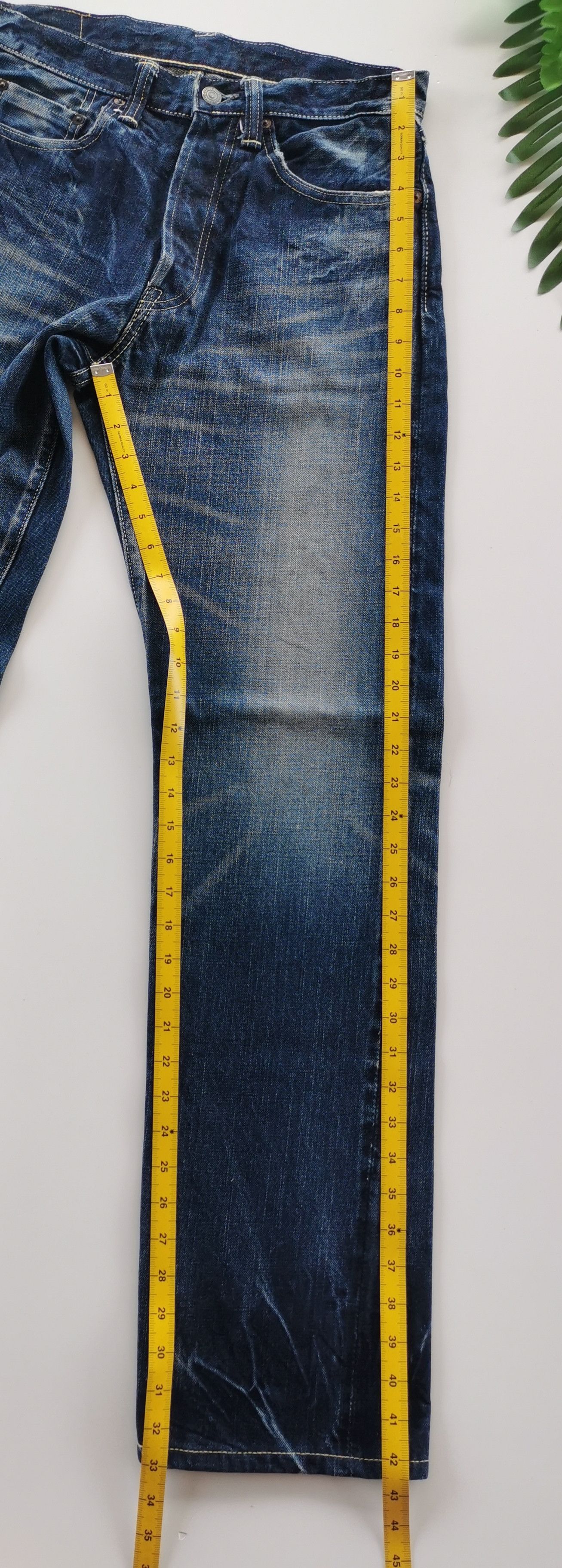 Eternal × Hysteric Glamour × Japanese Brand Eternal Japan Selvedge One Side Denim Style HystericGlamour Size US 30 / EU 46 - 14 Thumbnail