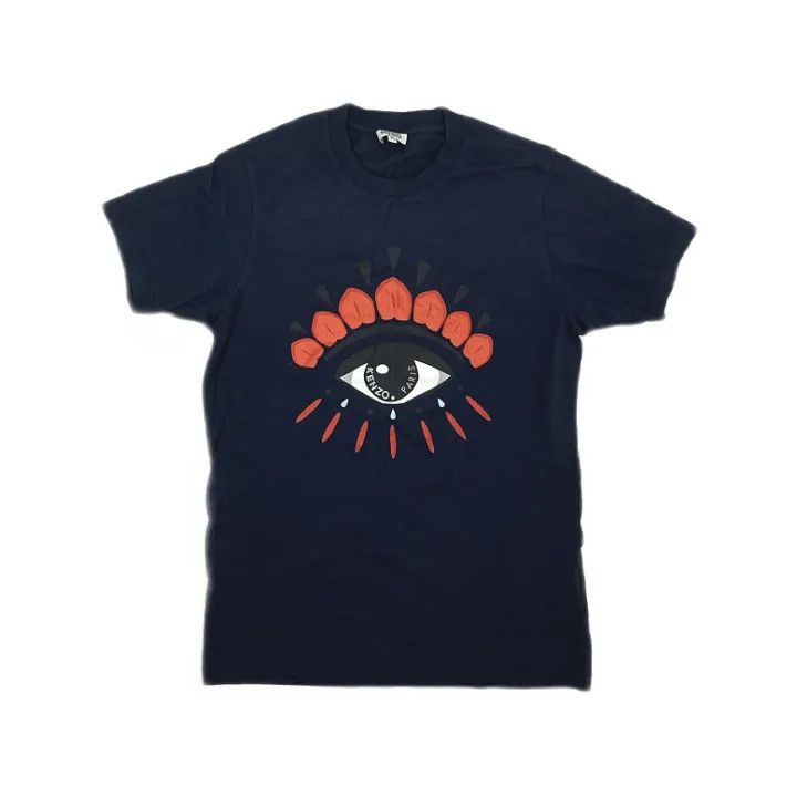 Kenzo KENZO Eye Graphic Short Sleeve T-Shirt 0079 Size US XS / EU 42 / 0 - 1 Thumbnail