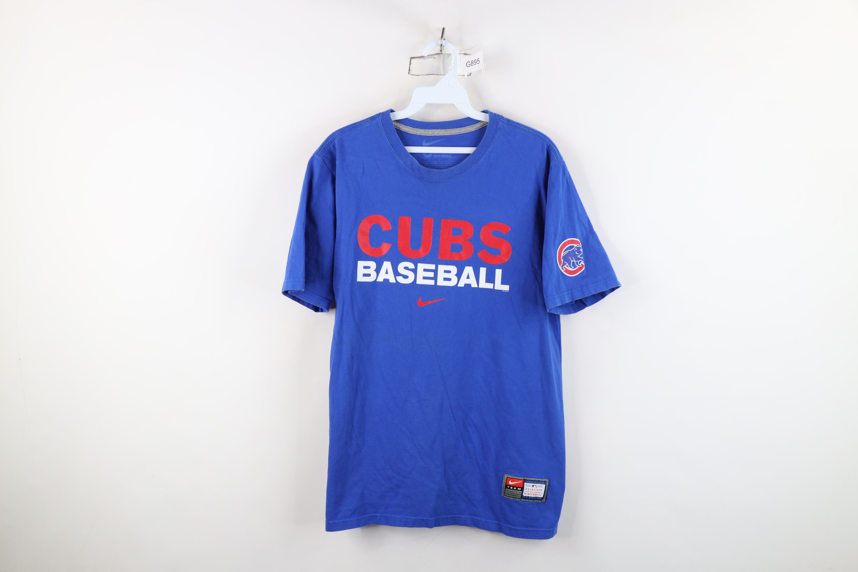 Nike Nike Scott Center Swoosh Chicago Cubs Baseball T-Shirt Blue Size US M / EU 48-50 / 2 - 1 Thumbnail