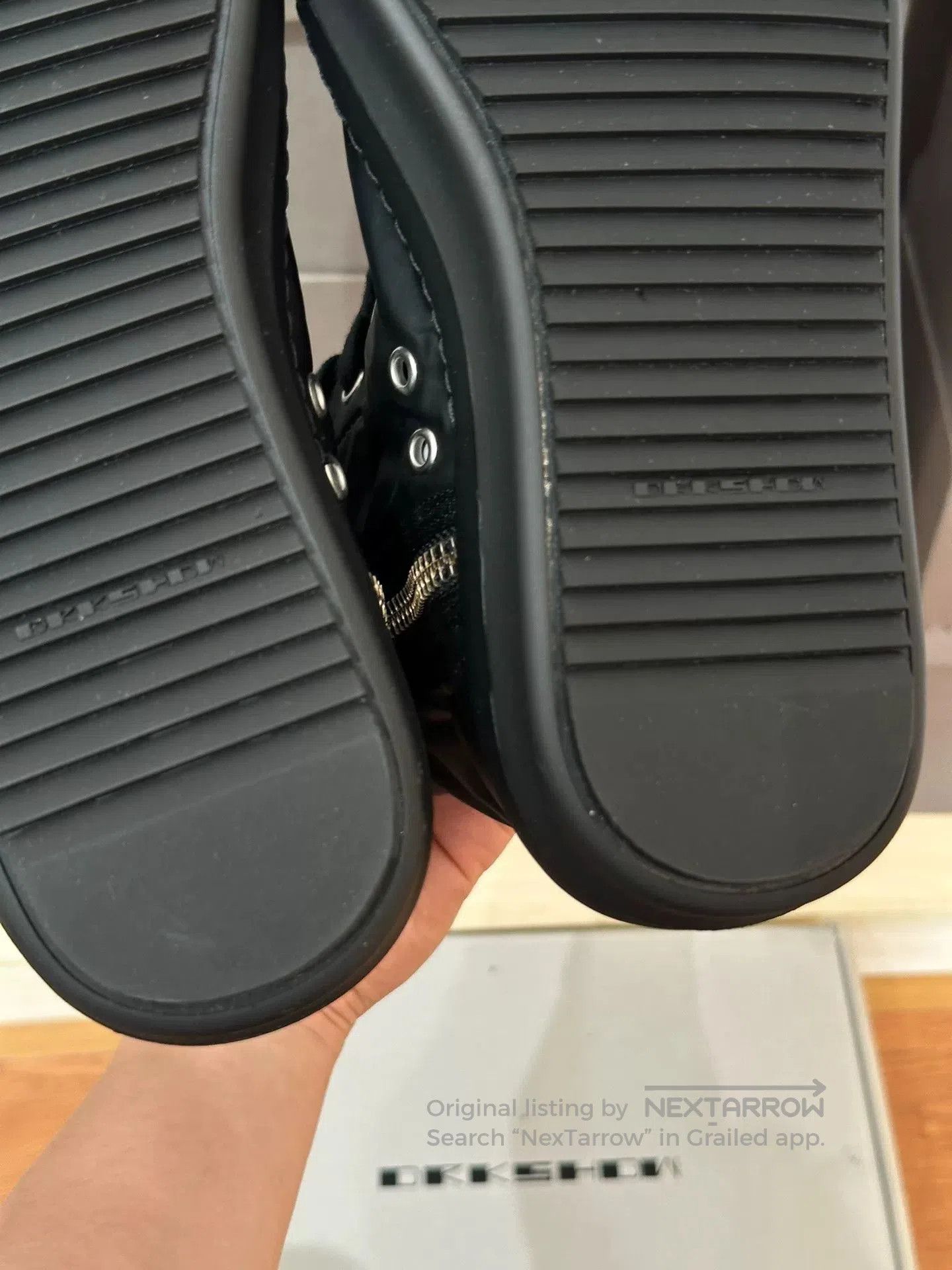 Rick Owens Drkshdw Rick Owens DRKSHDW High-Top Sneakers. Size US 8 / EU 41 - 7 Thumbnail