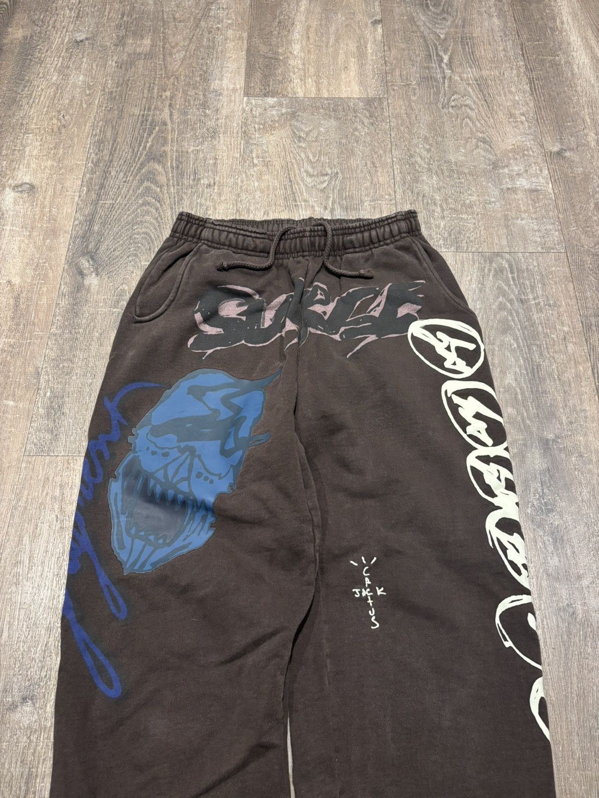 Travis Scott Travis Scott Fragment Sweatpants Size Small Size US 30 / EU 46 - 5 Thumbnail