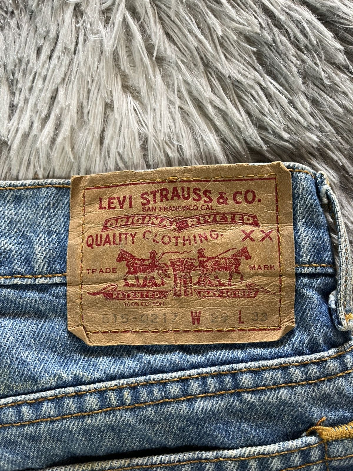 Levi's Vintage Clothing Vintage 90s Levi’s 515-0217 straightcut jeans Size US 28 / EU 44 - 4 Thumbnail