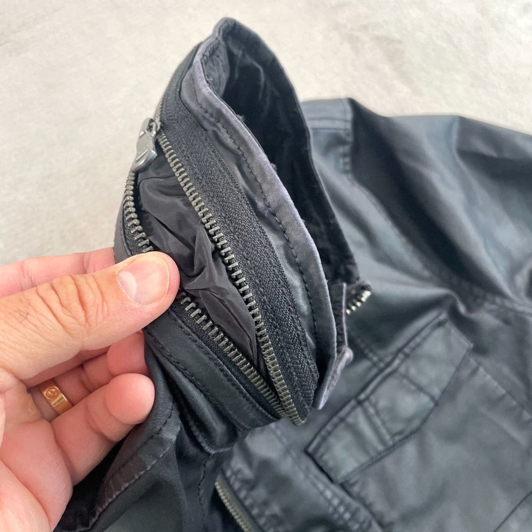John Varvatos John Varvatos OFFICER FIELD JACKET Men Large Black Full Zip Hooded NWOT Size US L / EU 52-54 / 3 - 5 Thumbnail