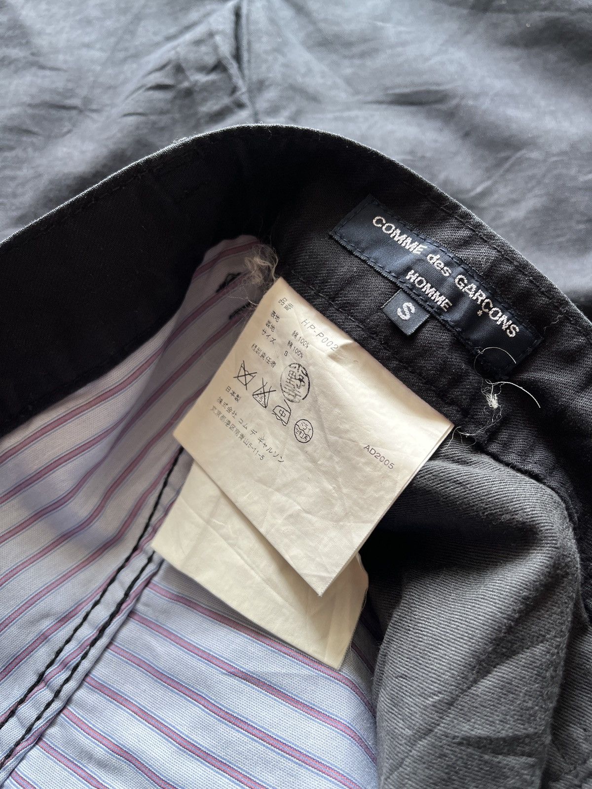 Comme des Garcons Homme AD2005 COMME DES GARCONS Homme Trouser pants Size US 30 / EU 46 - 5 Thumbnail