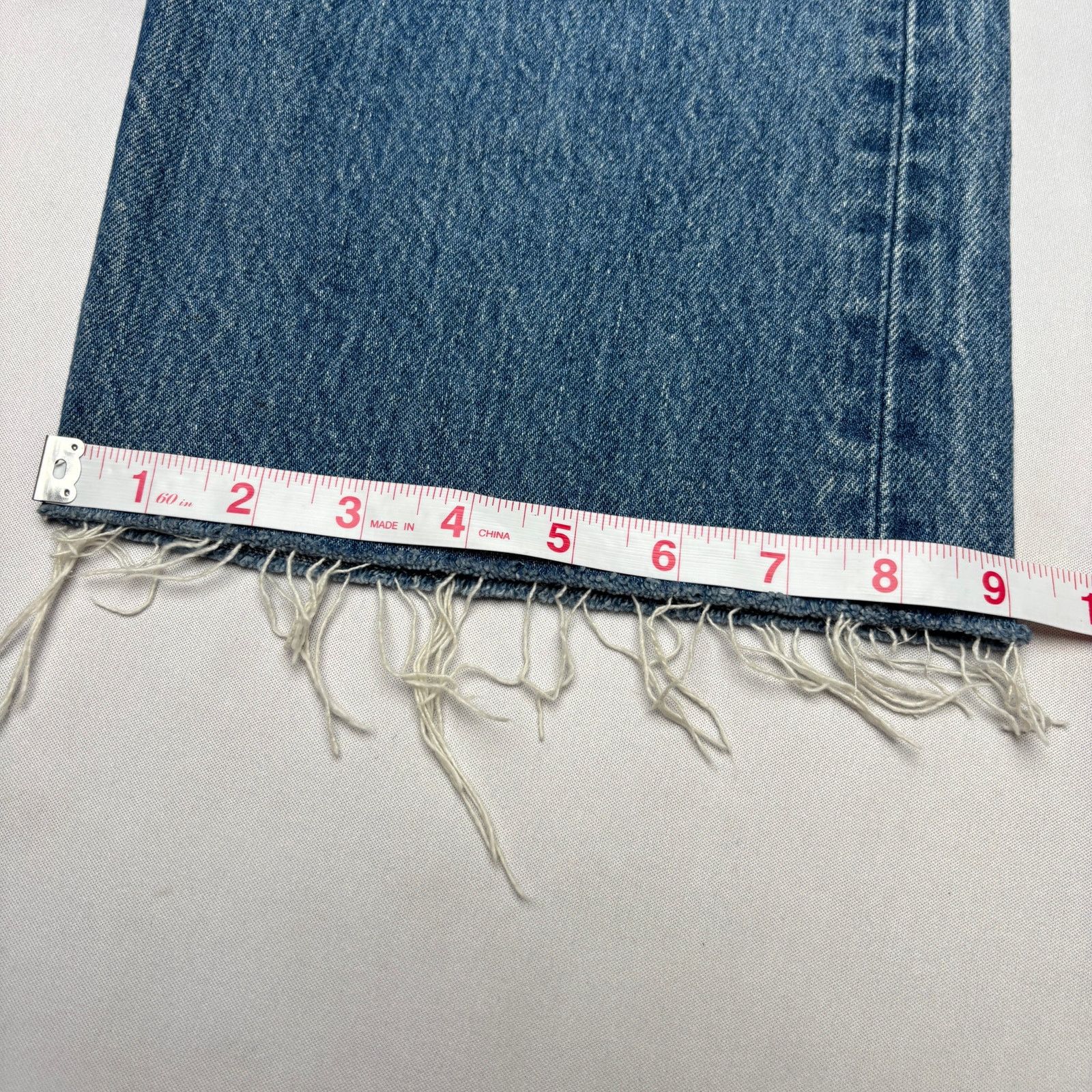 Levi's × Vintage Vintage 90s Levi's 501 XX Straight Leg Jeans 40x34 (38x27.5) Size US 38 / EU 54 - 11 Thumbnail