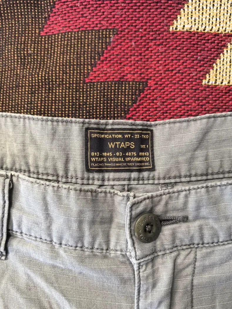 Wtaps Wtaps size 1 Wash gray-green work pants Size US 38 / EU 54 - 4 Thumbnail