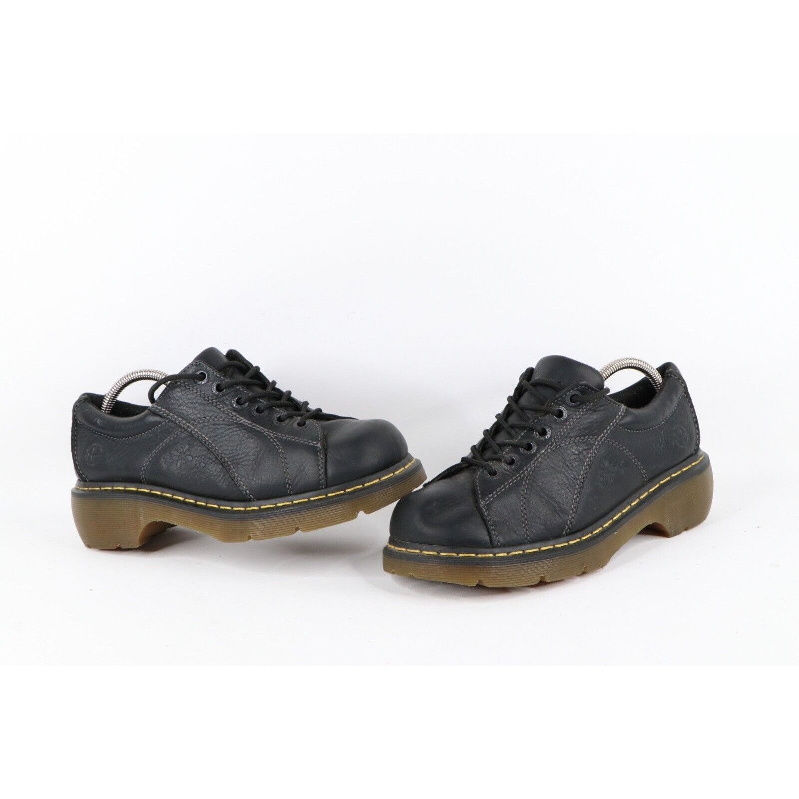 Dr. Martens × Vintage Vintage Dr Martens Goth EDM Chunky Platform Flower Shoes Size US 10 / IT 40 - 1 Thumbnail
