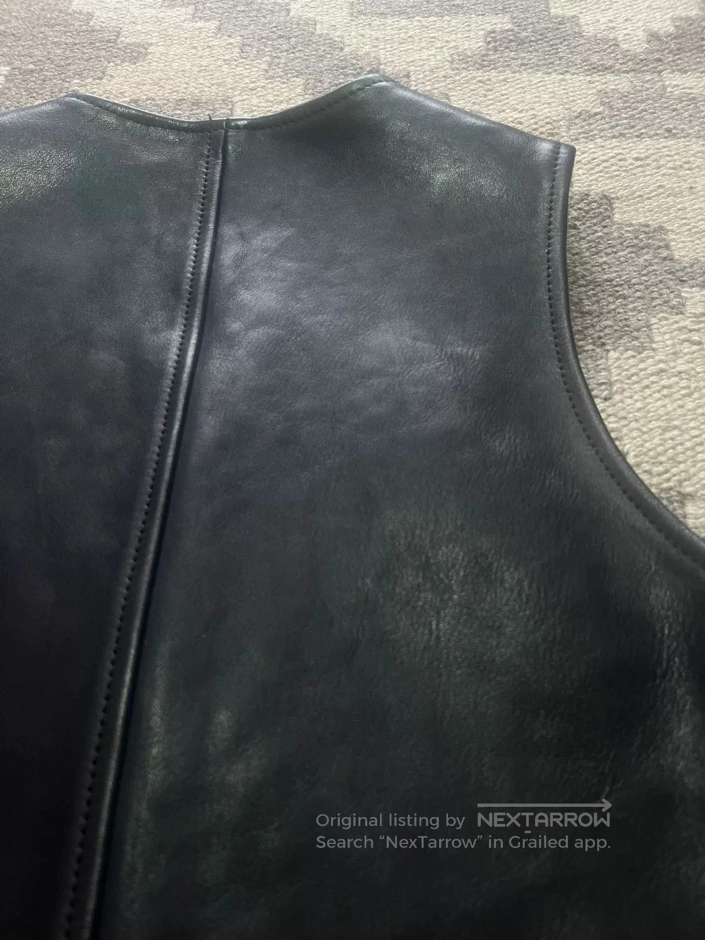 CAYL Calee Japanese Leather Vest. Size US M / EU 48-50 / 2 - 7 Thumbnail
