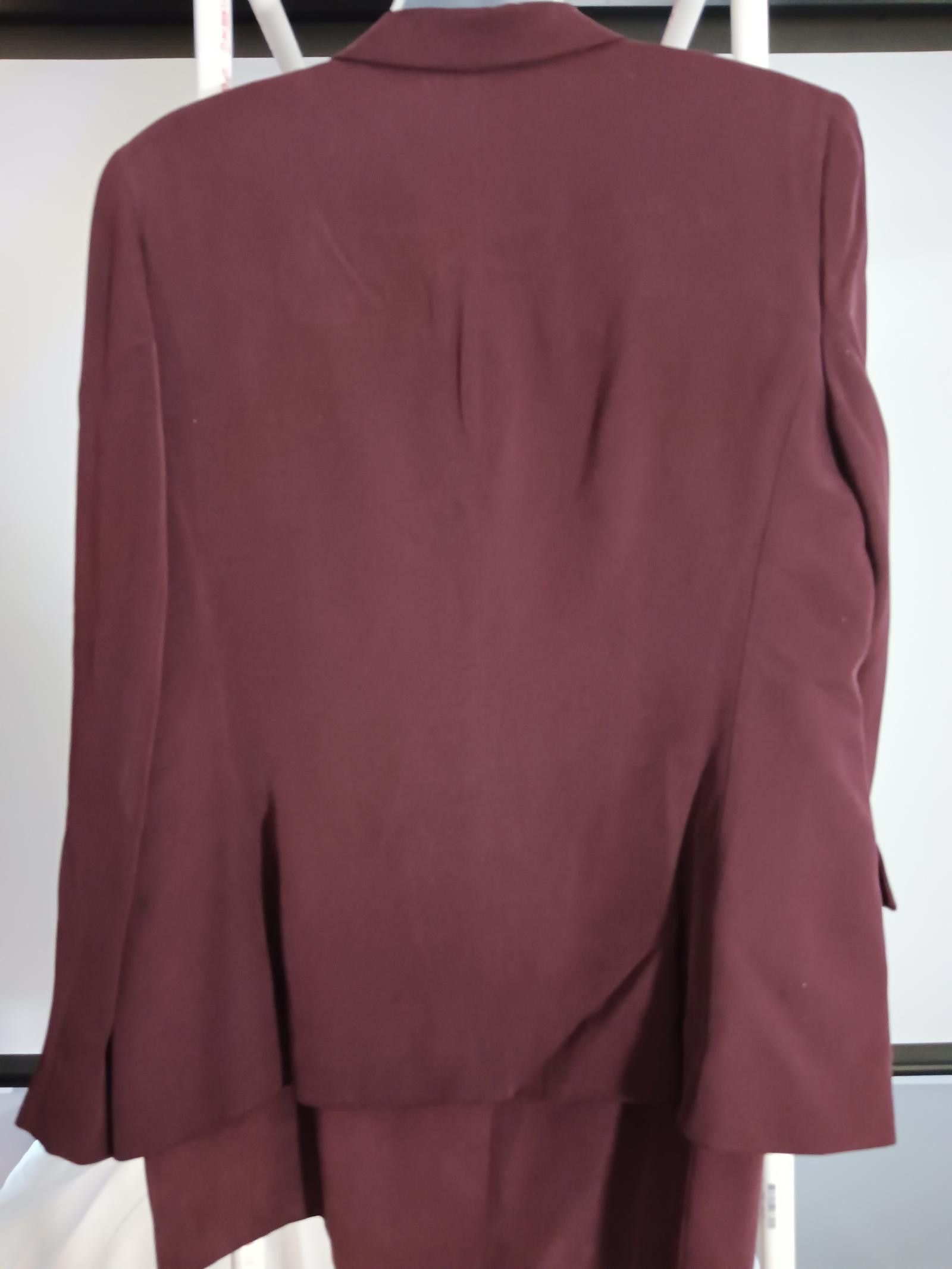 Jones New York Jones New York Women's Burgundy Suit Set Size L / US 10 / IT 46 - 3 Thumbnail