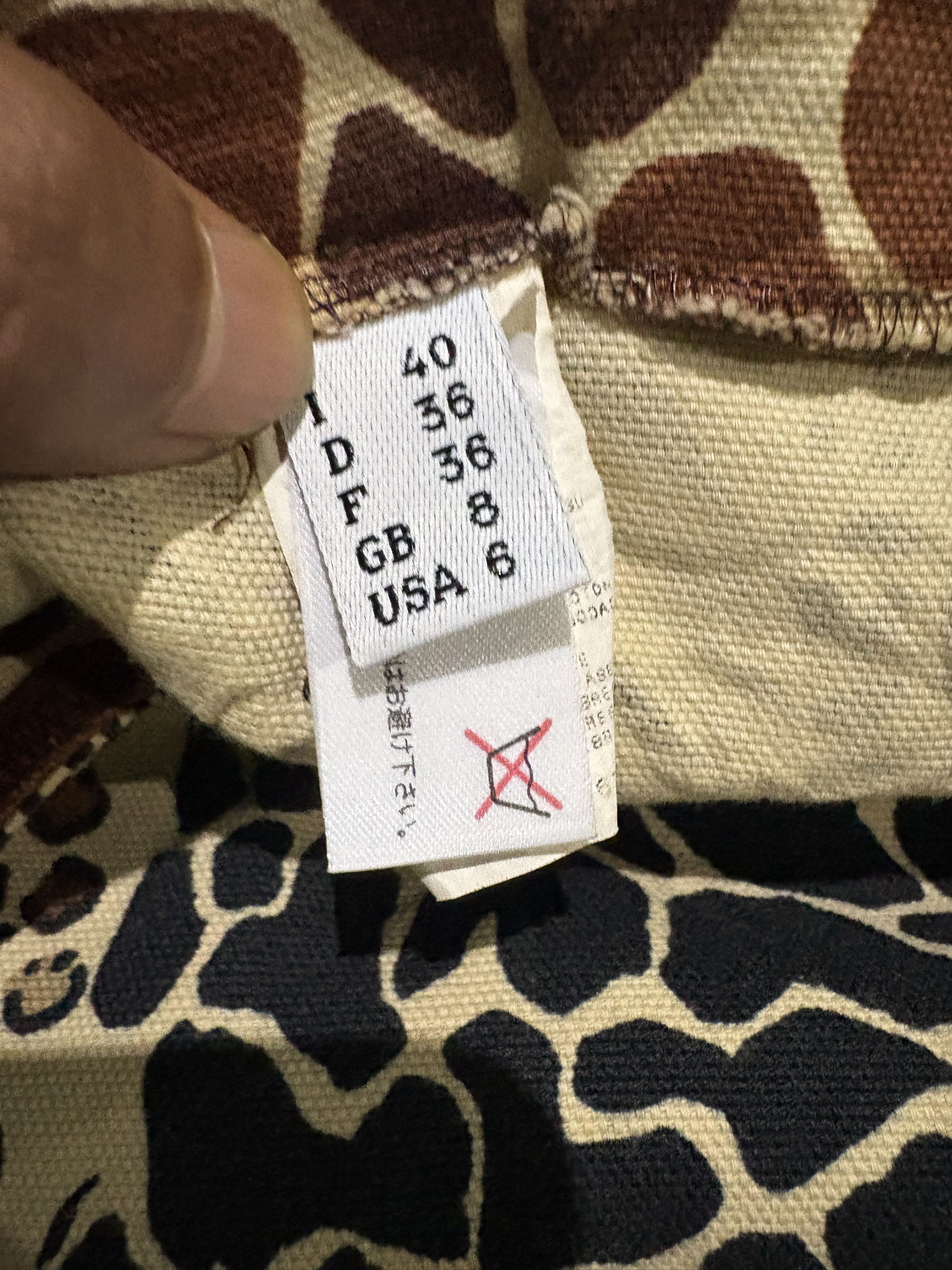 Moschino Moschino leopard overprint Size US 30 / EU 46 - 5 Thumbnail