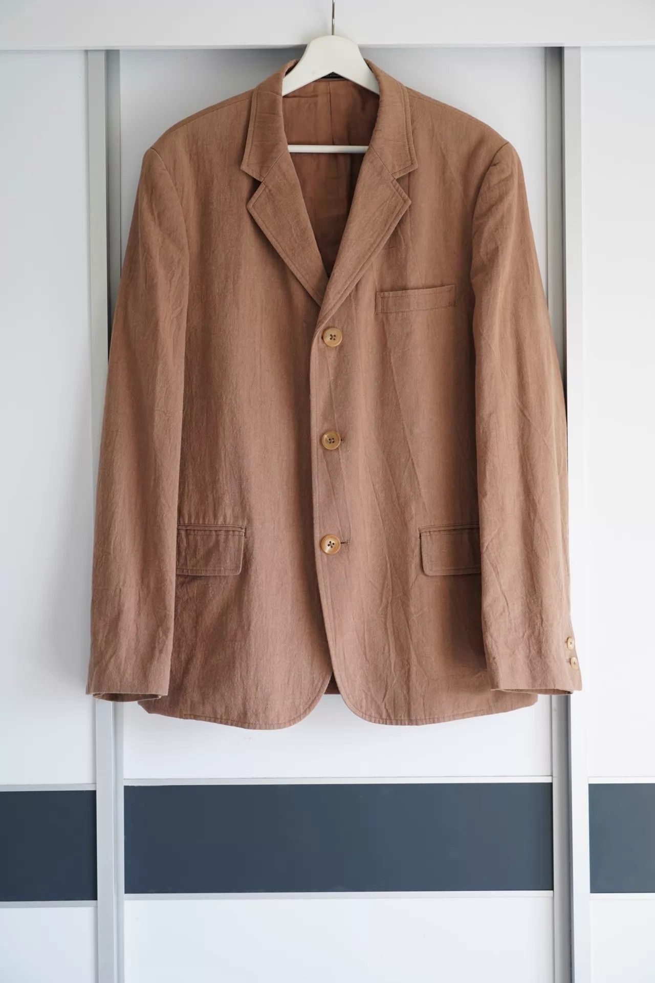 Yohji Yamamoto Multi Color Button-Front Blazer - Size M Size US M / EU 48-50 / 2 - 1 Thumbnail
