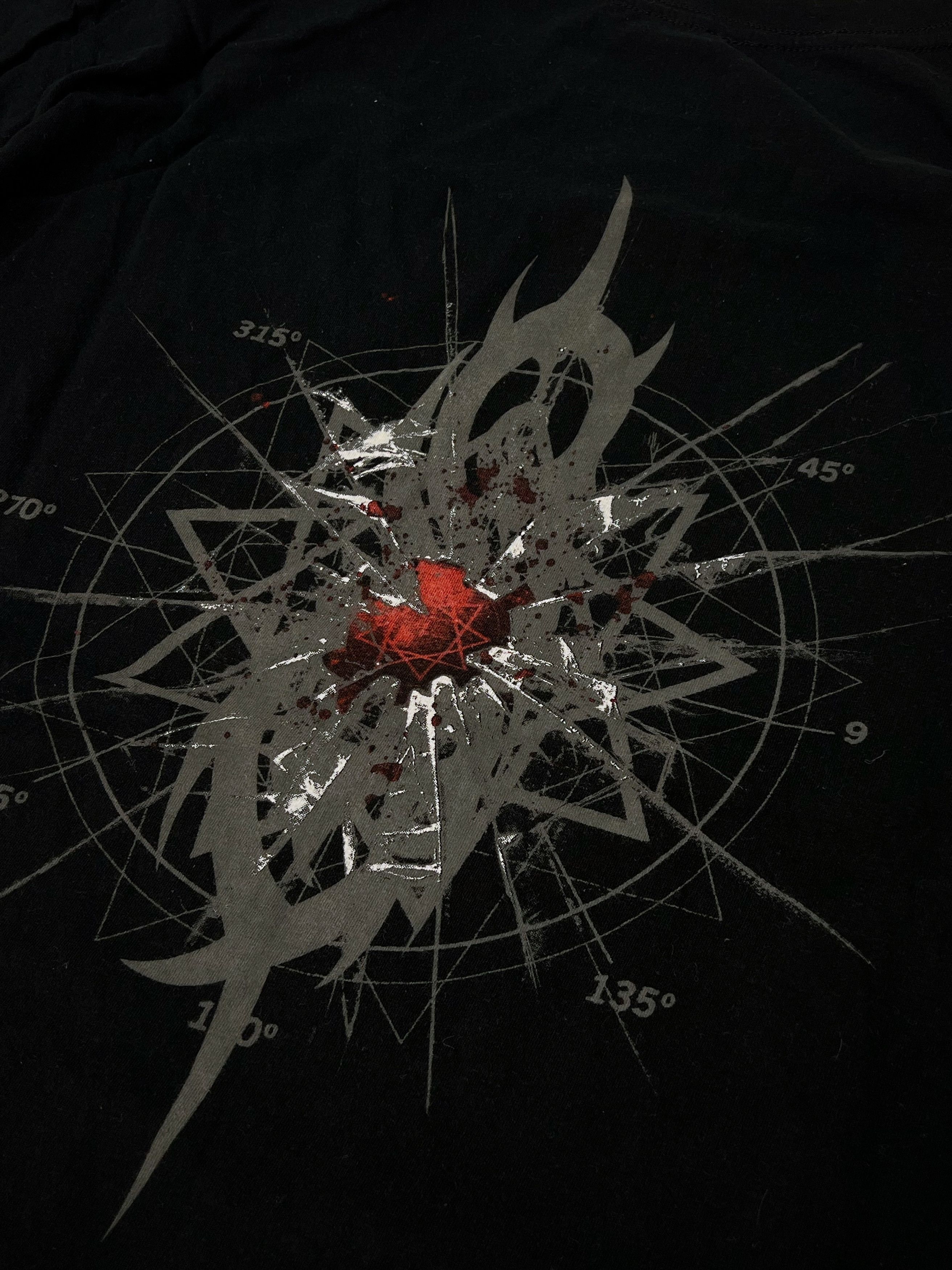 Band Tees Slipknot t-shirt rare shoot through Size US XL / EU 56 / 4 - 6 Thumbnail