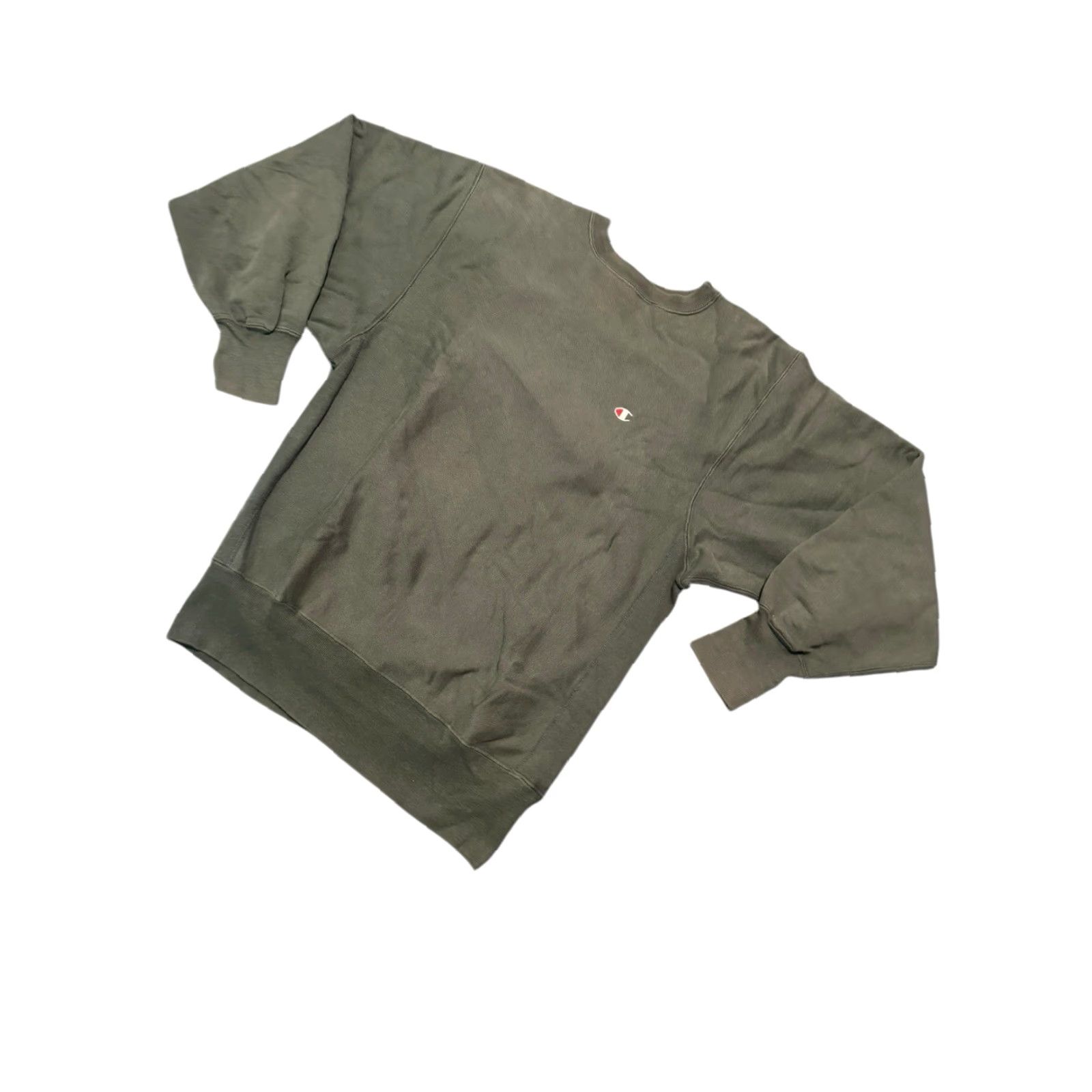 Champion VINTAGE Champion Reverse Weave Sweatshirt XL Green Crew Neck USA Mens Crew Neck Sweatshirt Size US XL / EU 56 / 4 - 4 Thumbnail