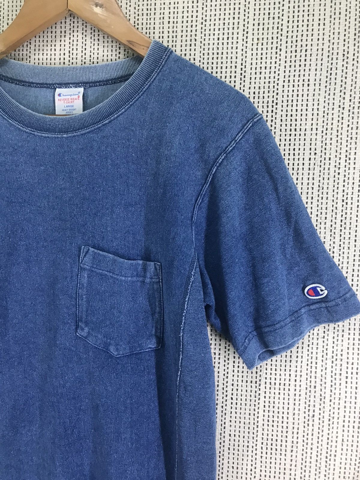 Champion × Vintage Vintage Champion Reverse weave T shirt size Large L Size US L / EU 52-54 / 3 - 4 Thumbnail