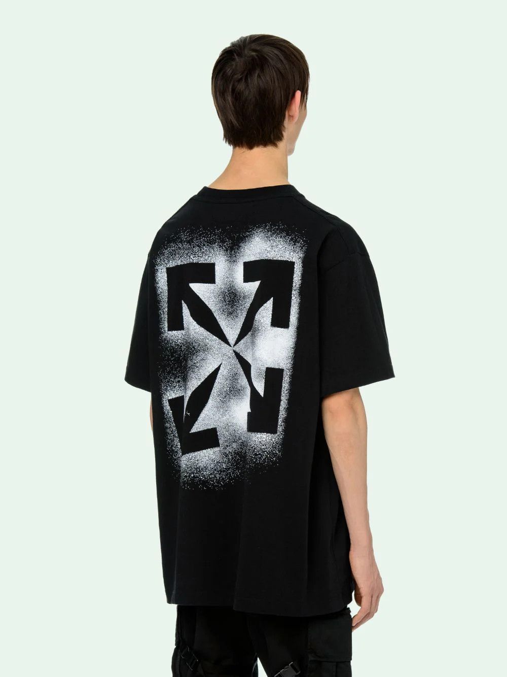 Off-White Black Stencil Arrows Oversized T-Shirt Size US S / EU 44-46 / 1 - 3 Thumbnail