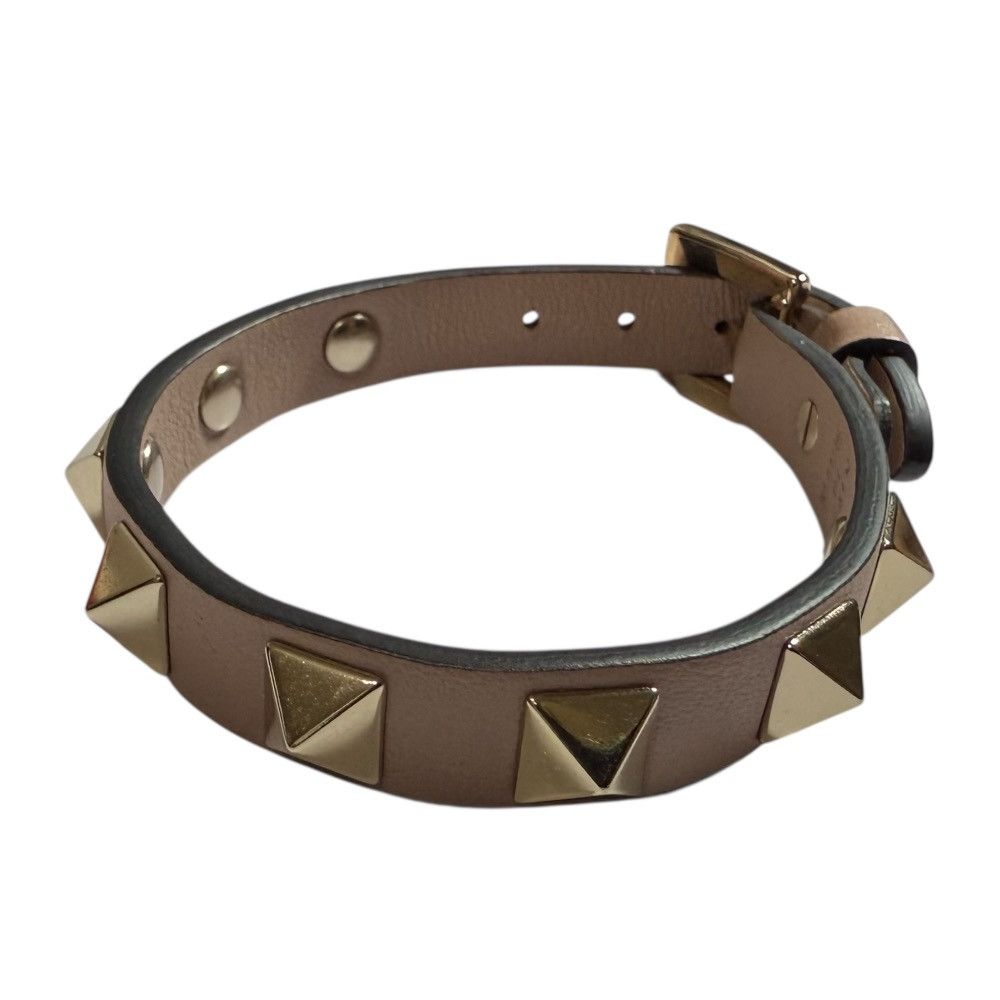 Valentino Valentino Valentino Rockstud Bracelet Leather Bracelet DUTY FREE for USA Size ONE SIZE - 1 Thumbnail