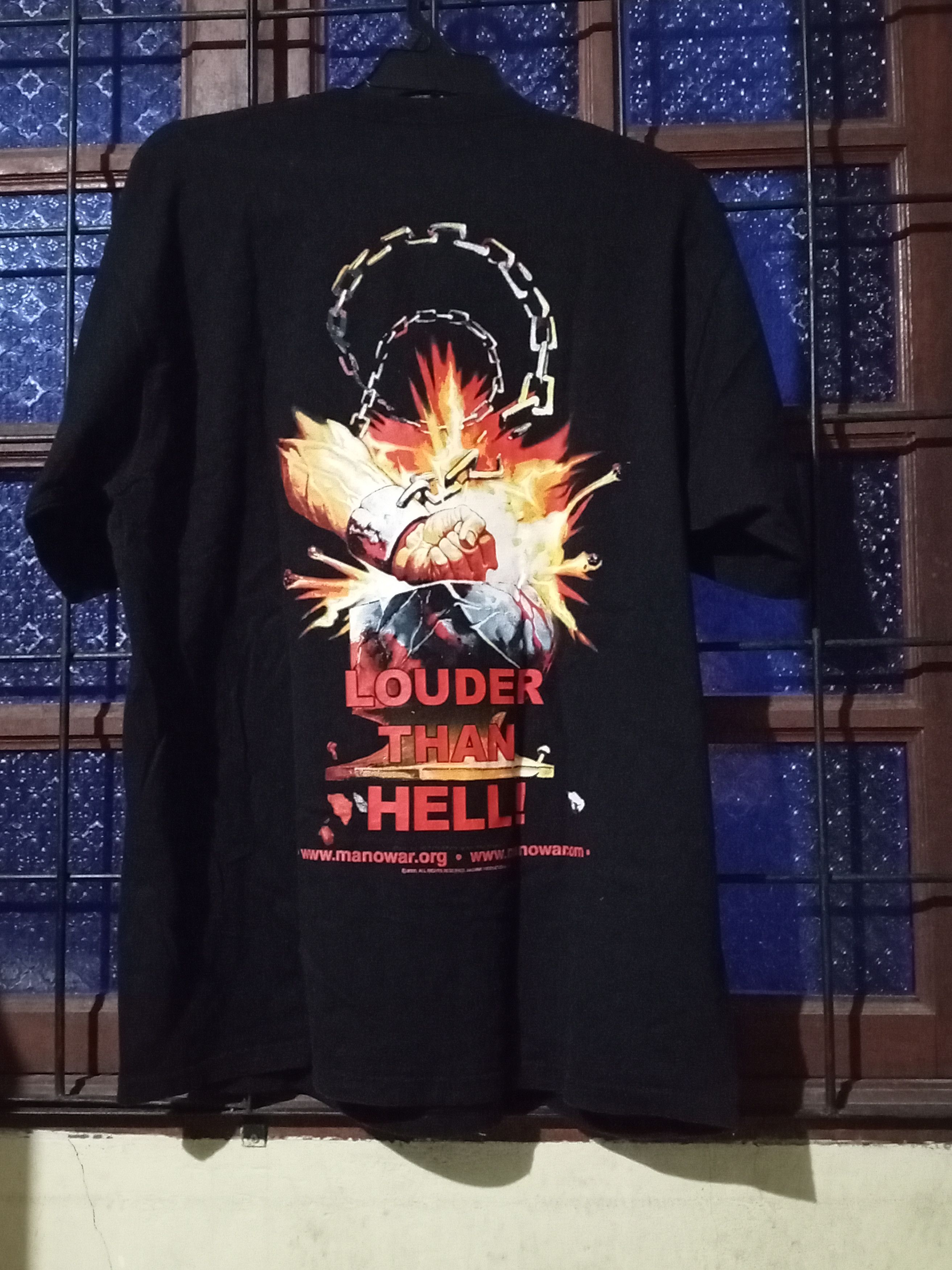Other Manowar Louder Than Hell (Vintage). Size US XL / EU 56 / 4 - 3 Thumbnail
