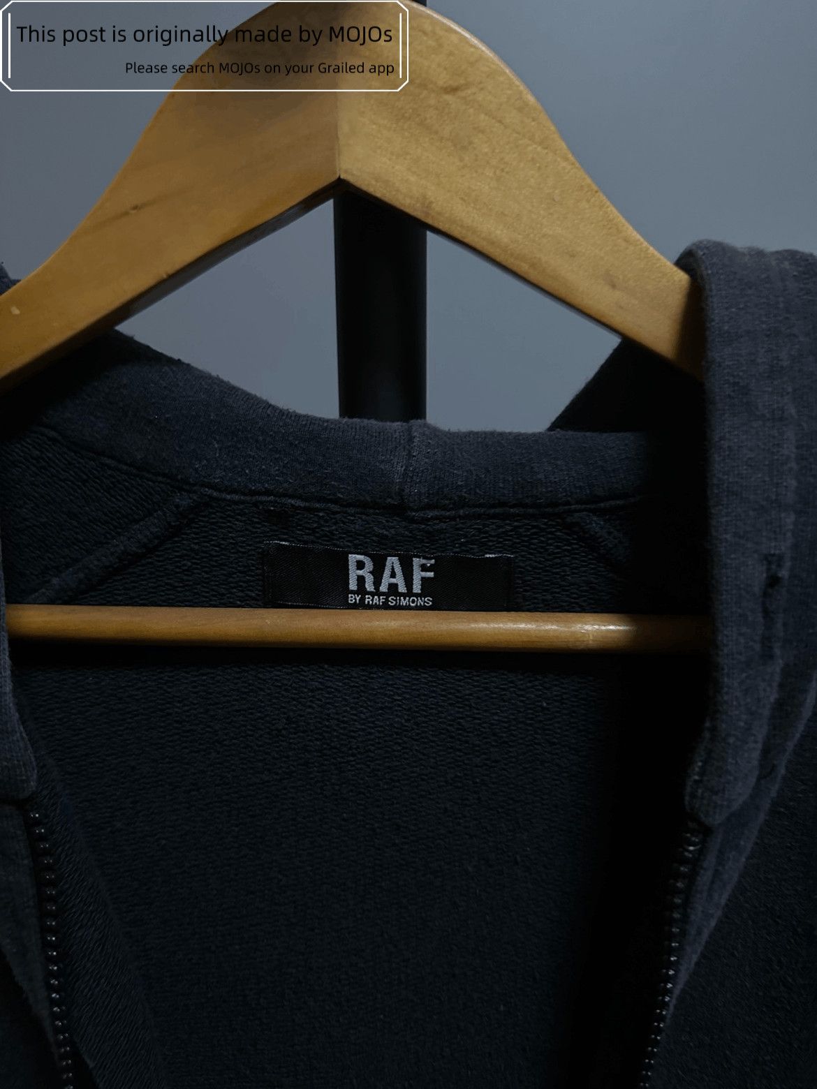 Raf Simons Raf by Raf Simons Oversized Zip-up Back Print Hoodie Size US XS / EU 42 / 0 - 3 Thumbnail