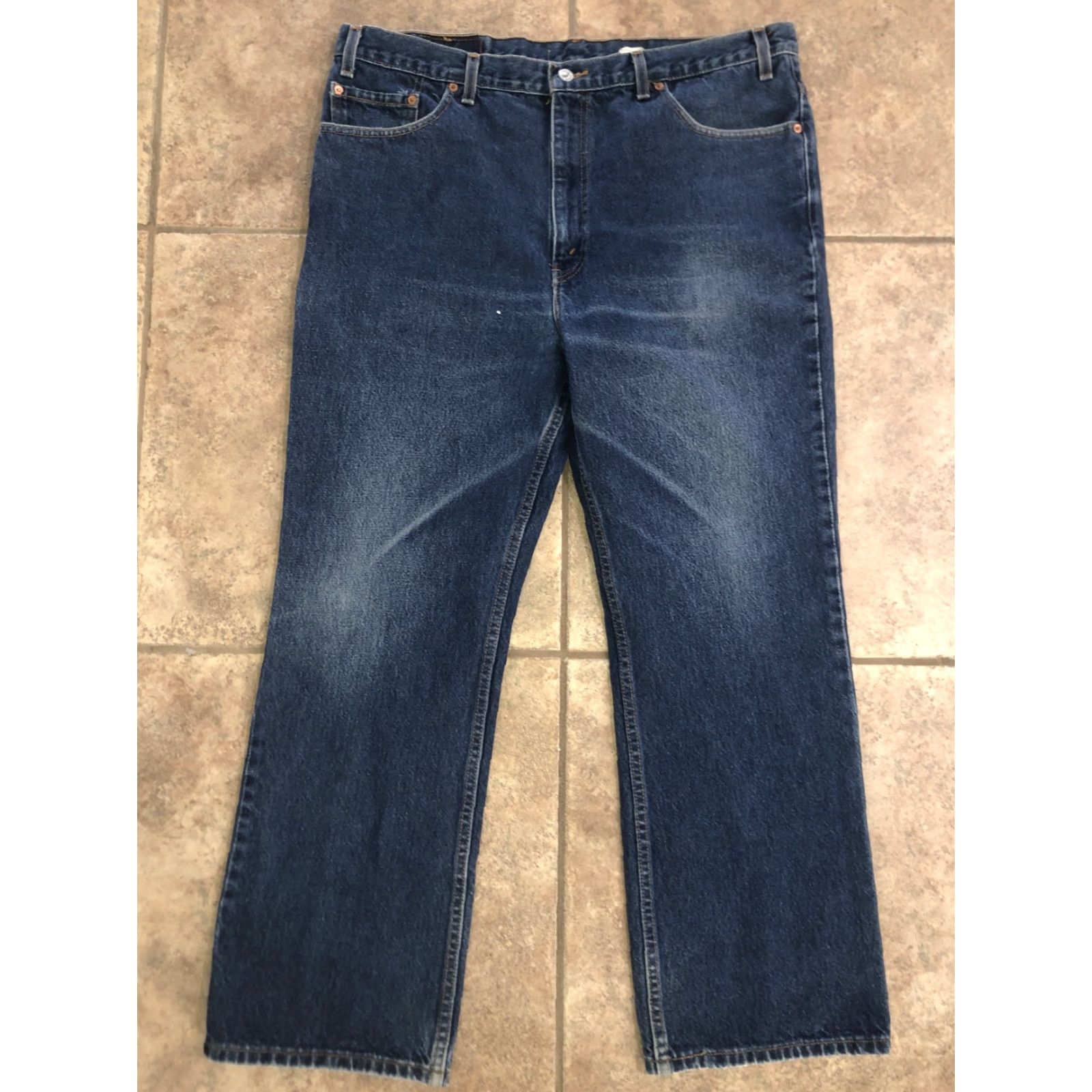 Levi's VINTAGE Levi's 517 Bootcut Jeans Mens Size 42x30 Blue USA Size US 42 / EU 58 - 2 Thumbnail