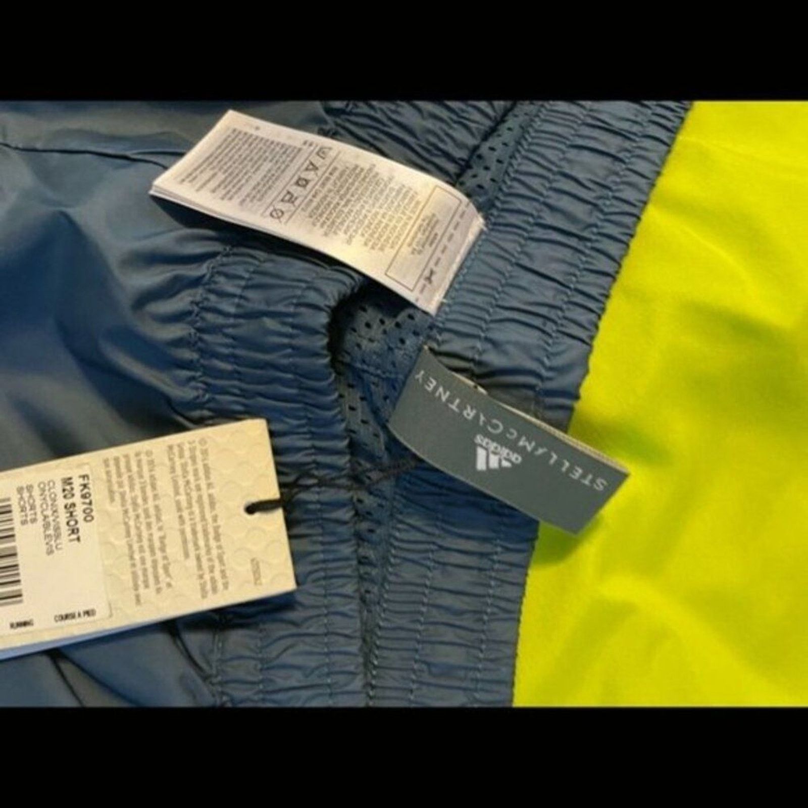Adidas × Stella McCartney Adidas by Stella McCartney running shorts state Blue L Size 32" / US 10 / IT 46 - 10 Thumbnail