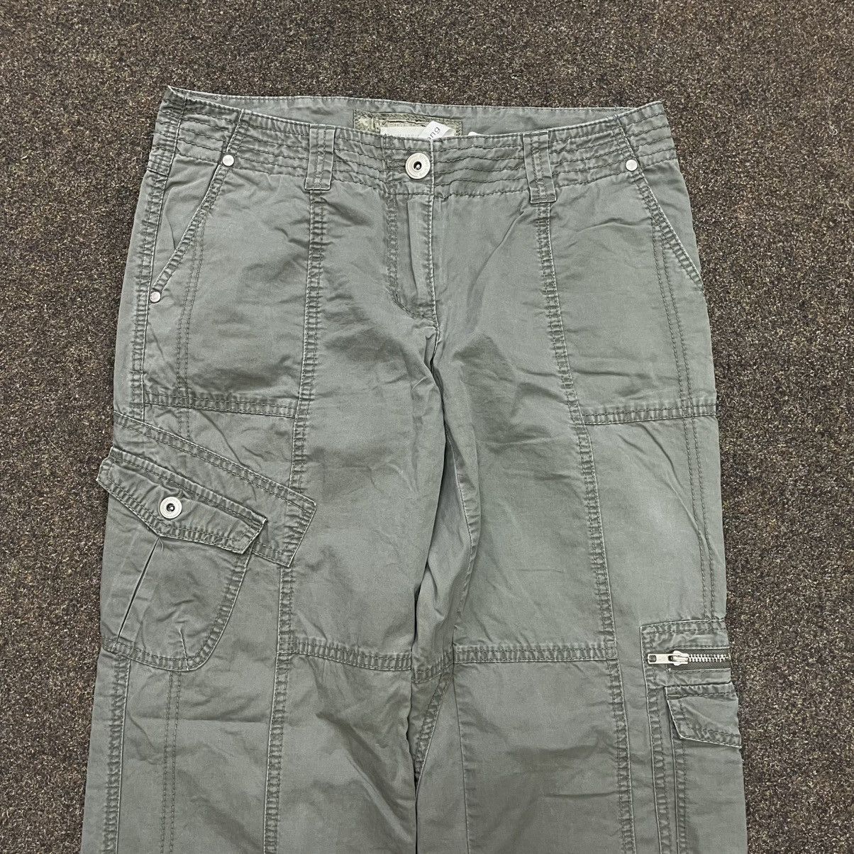 Vintage Vintage Y2K Pants Jeans 90s Parachute Flared 30 30 Size 30" / US 8 / IT 44 - 3 Thumbnail